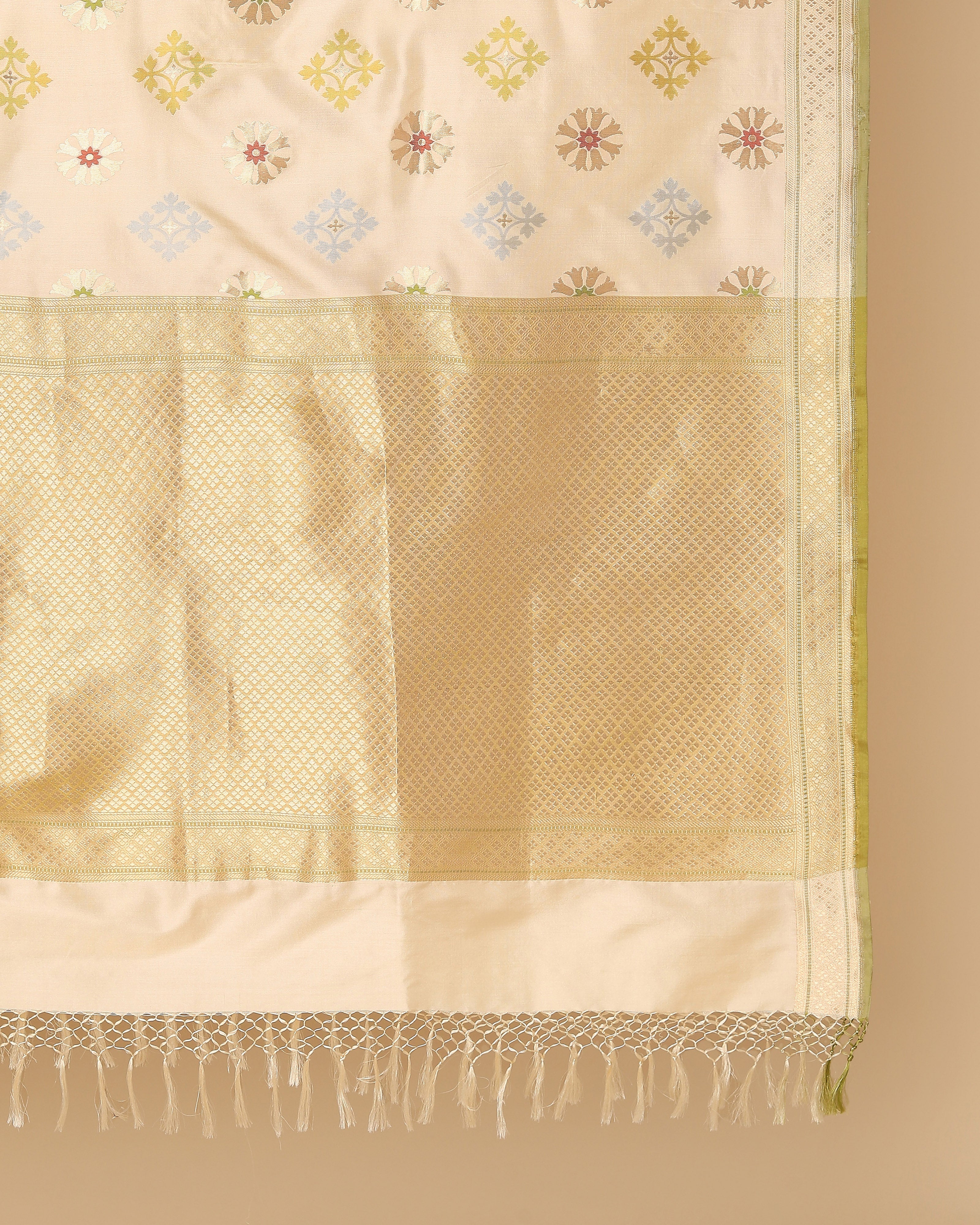 Esita Banarasi Cutwork Silk Dupatta