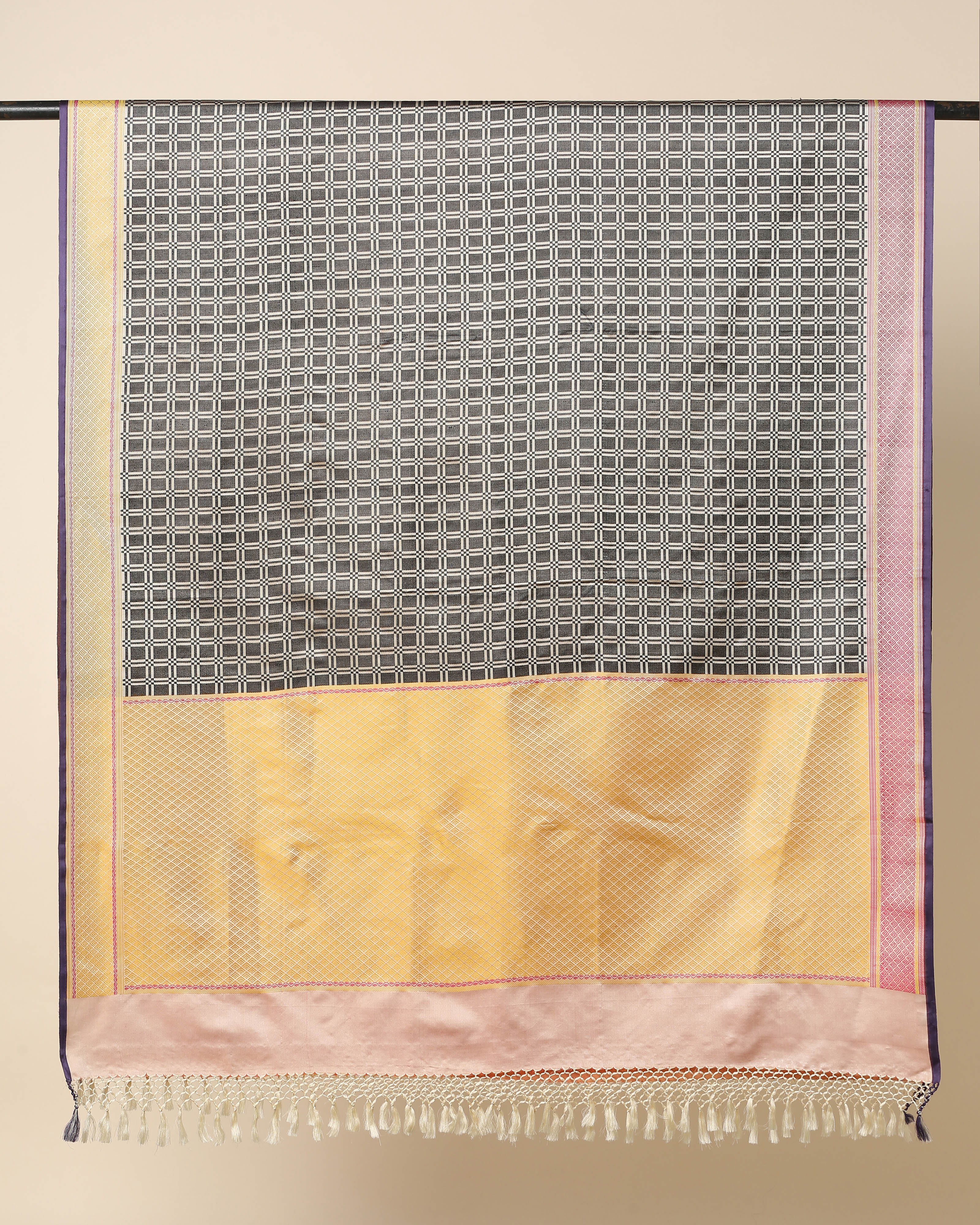 Afra Banarasi Tanchoi Silk Dupatta
