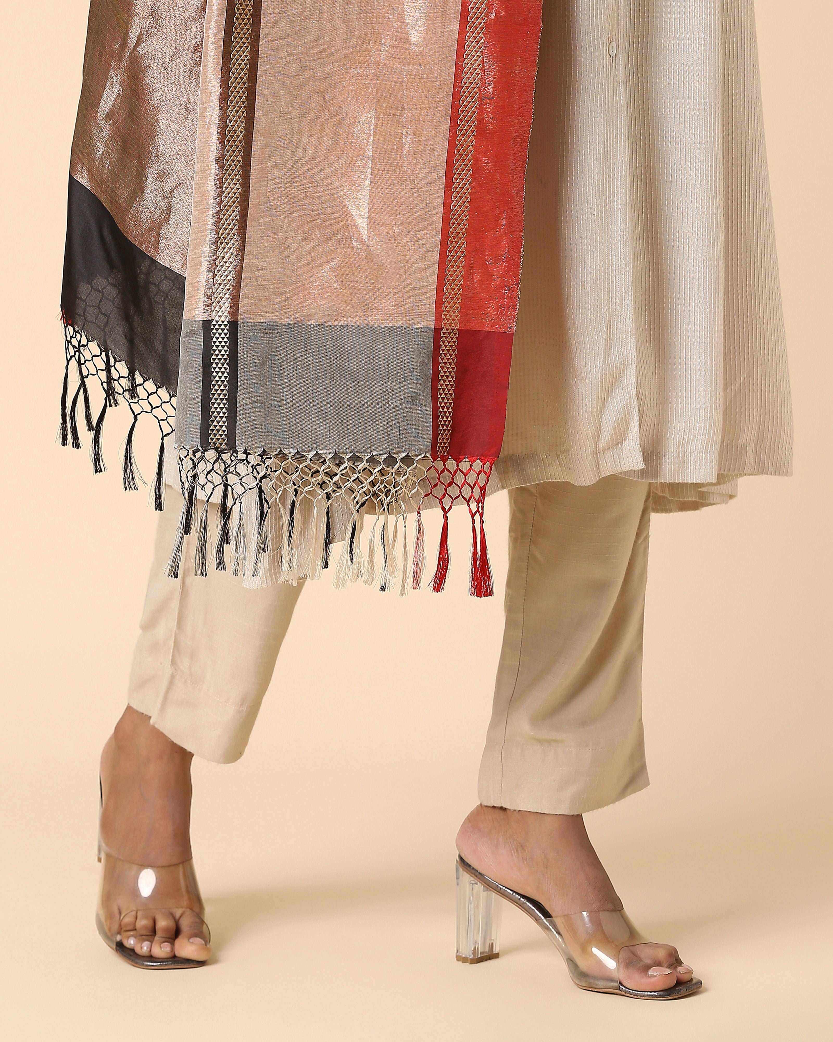 Amani Banarasi Kadwa Silk Dupatta