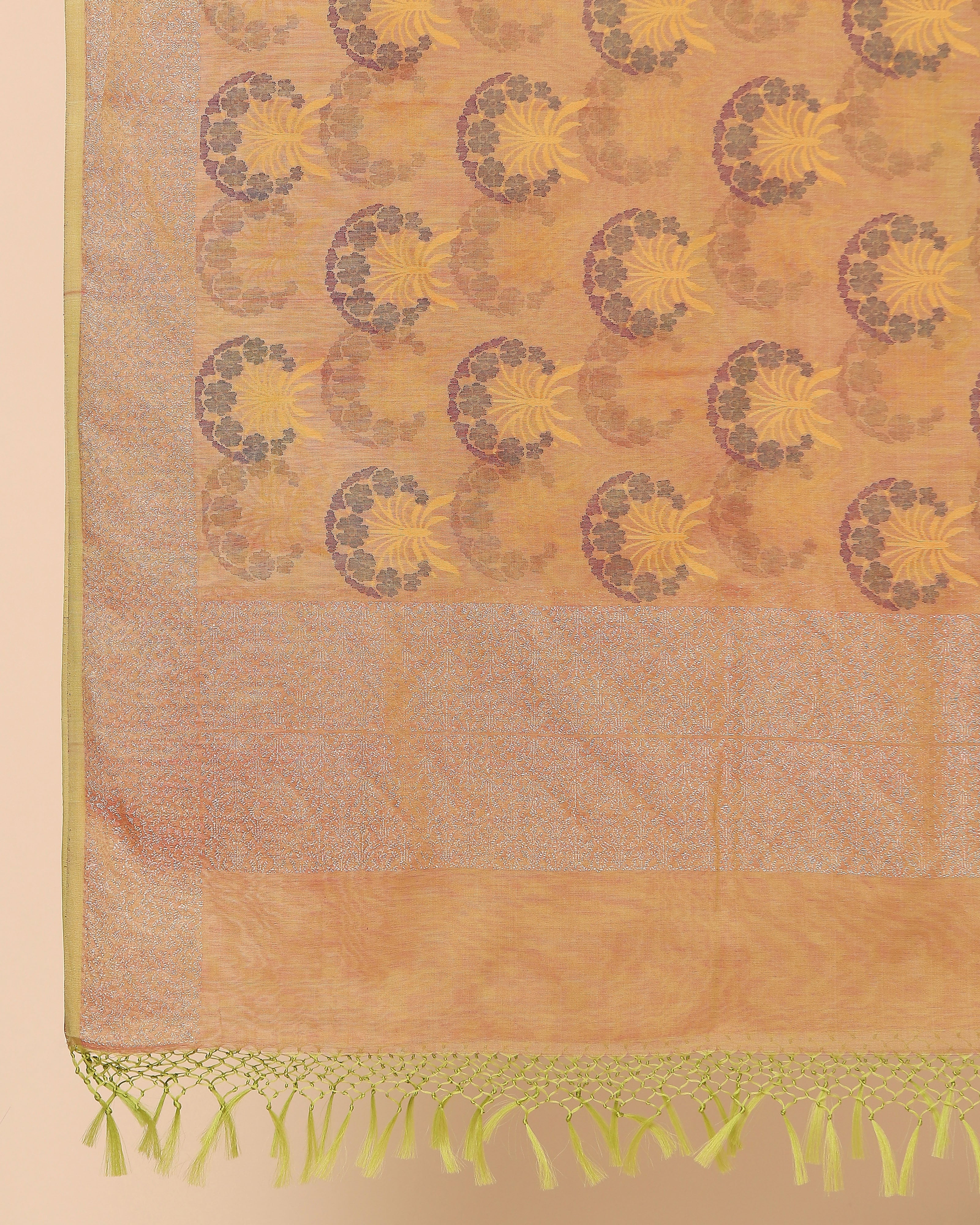 Anwitha Banarasi Jamdani Silk Cotton Dupatta