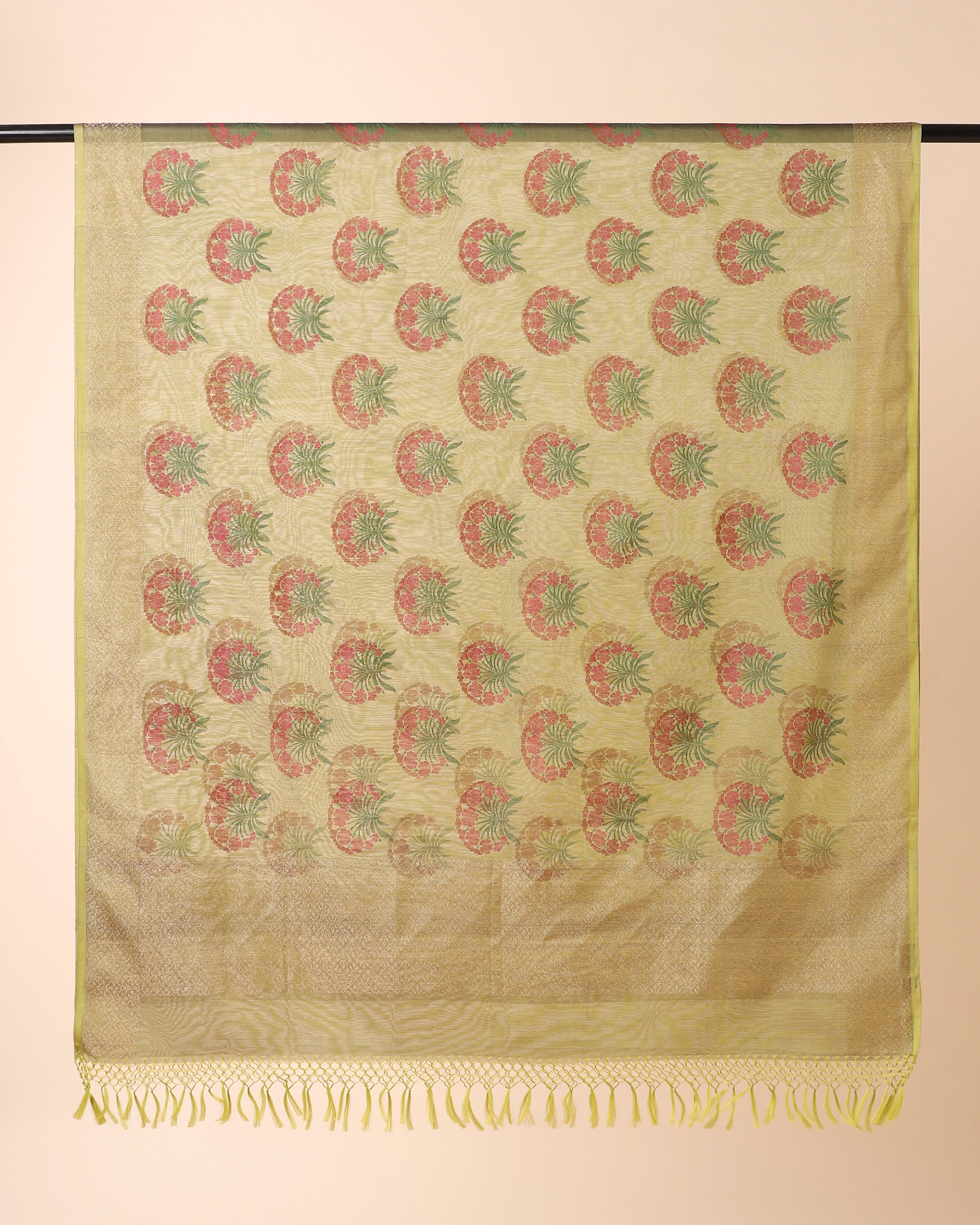 Anwitha Banarasi Jamdani Silk Cotton Dupatta