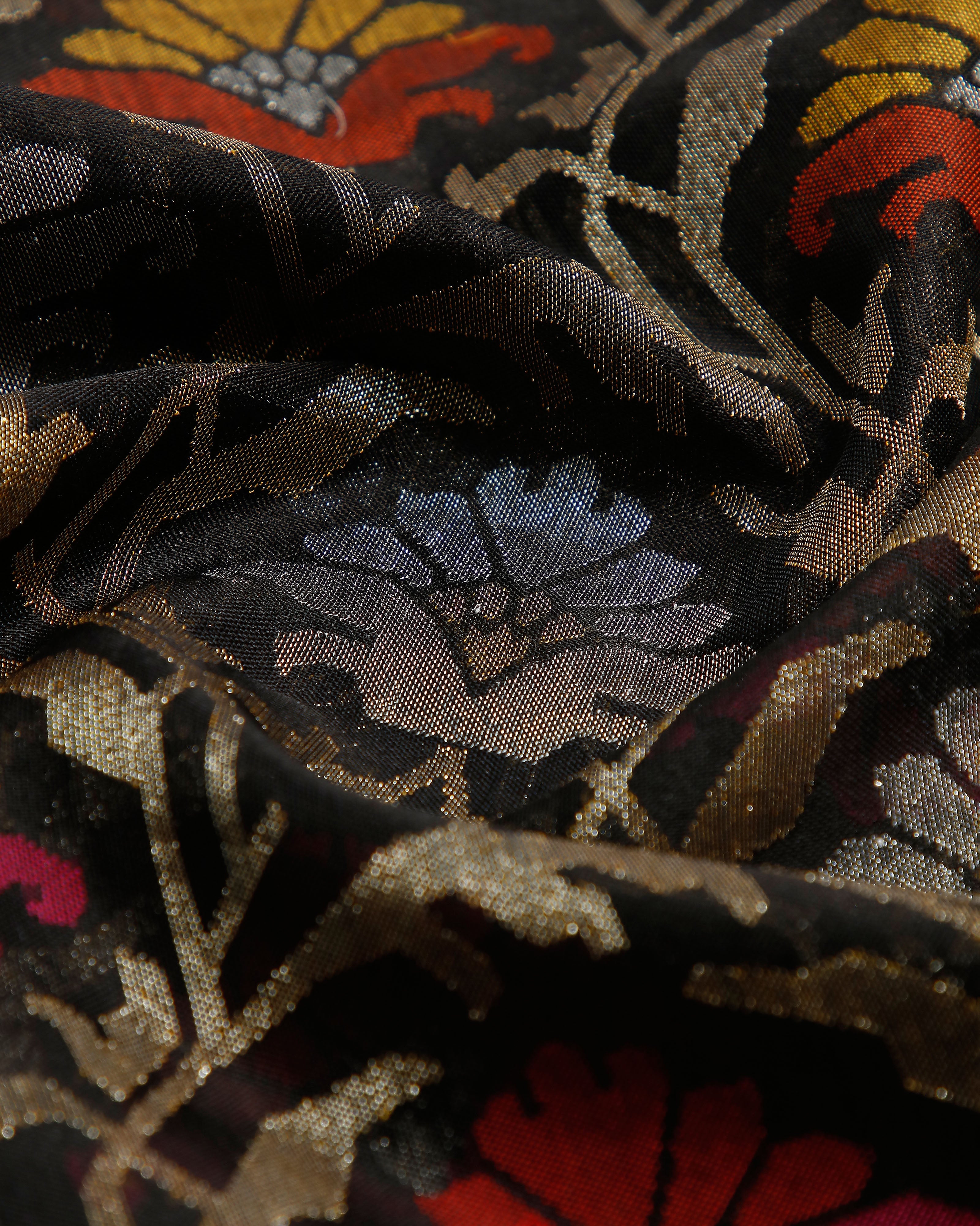 Laksh Banarasi Jamdani Silk Cotton Saree