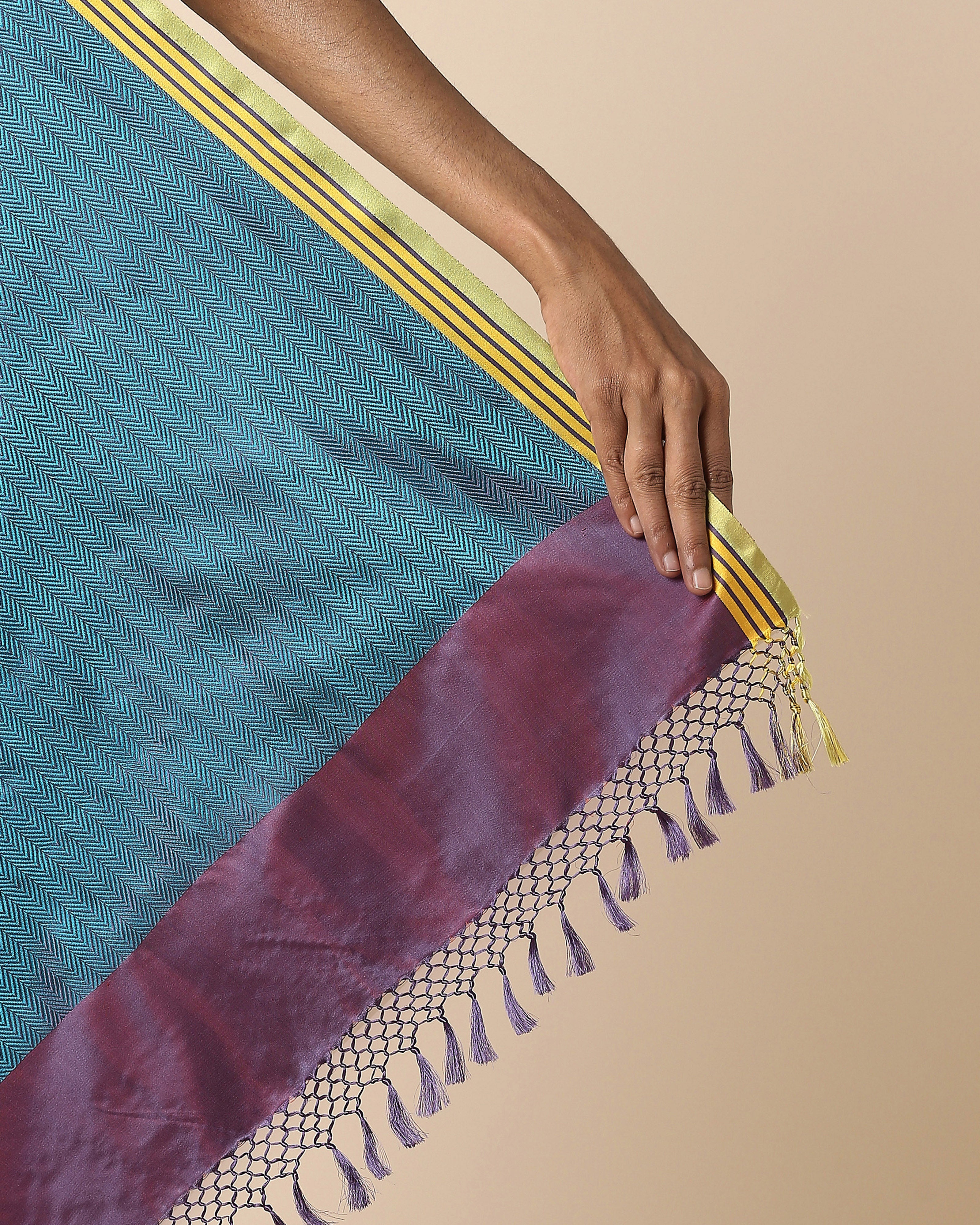 Minha Banarasi Tanchoi And Kadwa Silk Saree