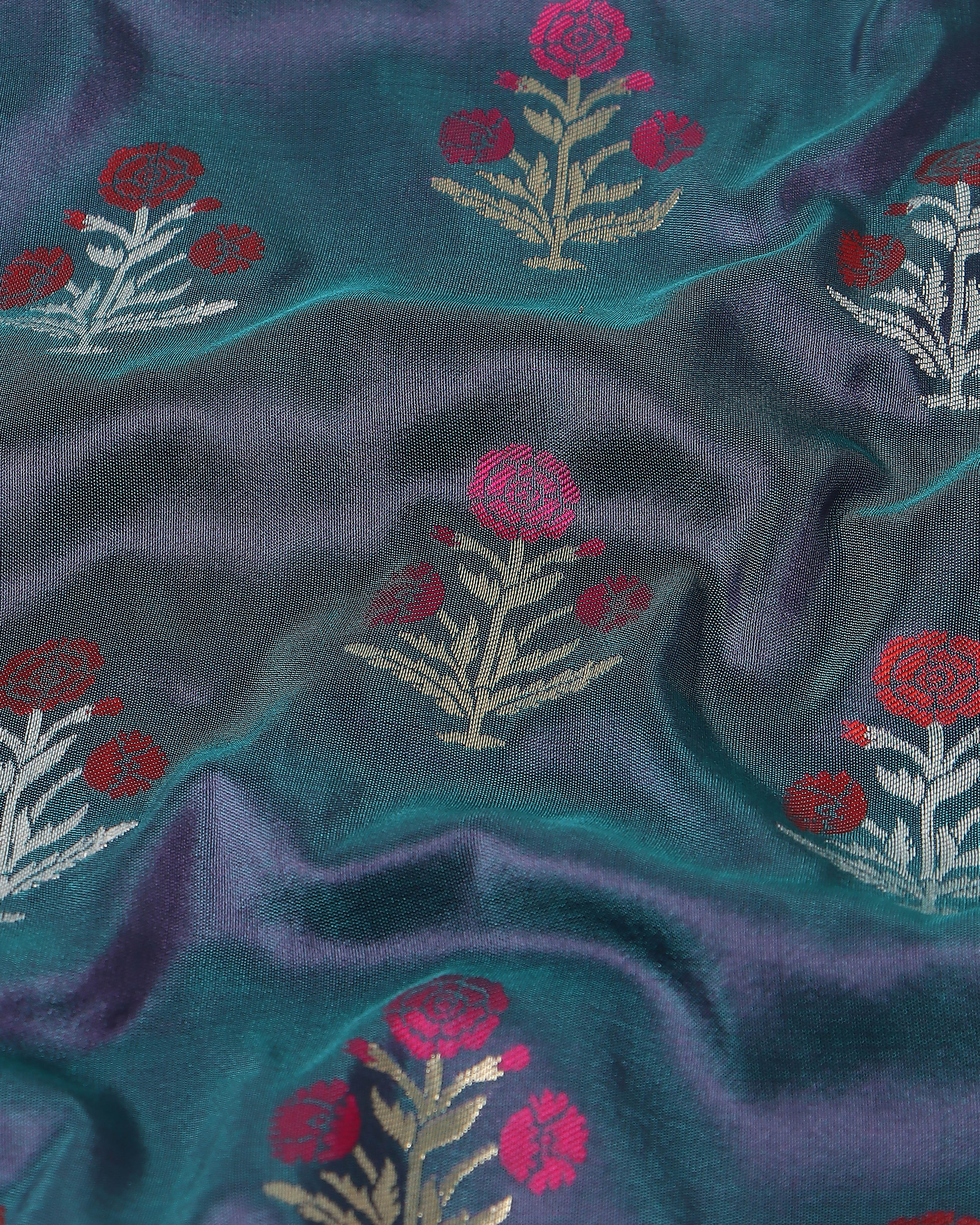 Inayah Banarasi Cutwork Silk Saree