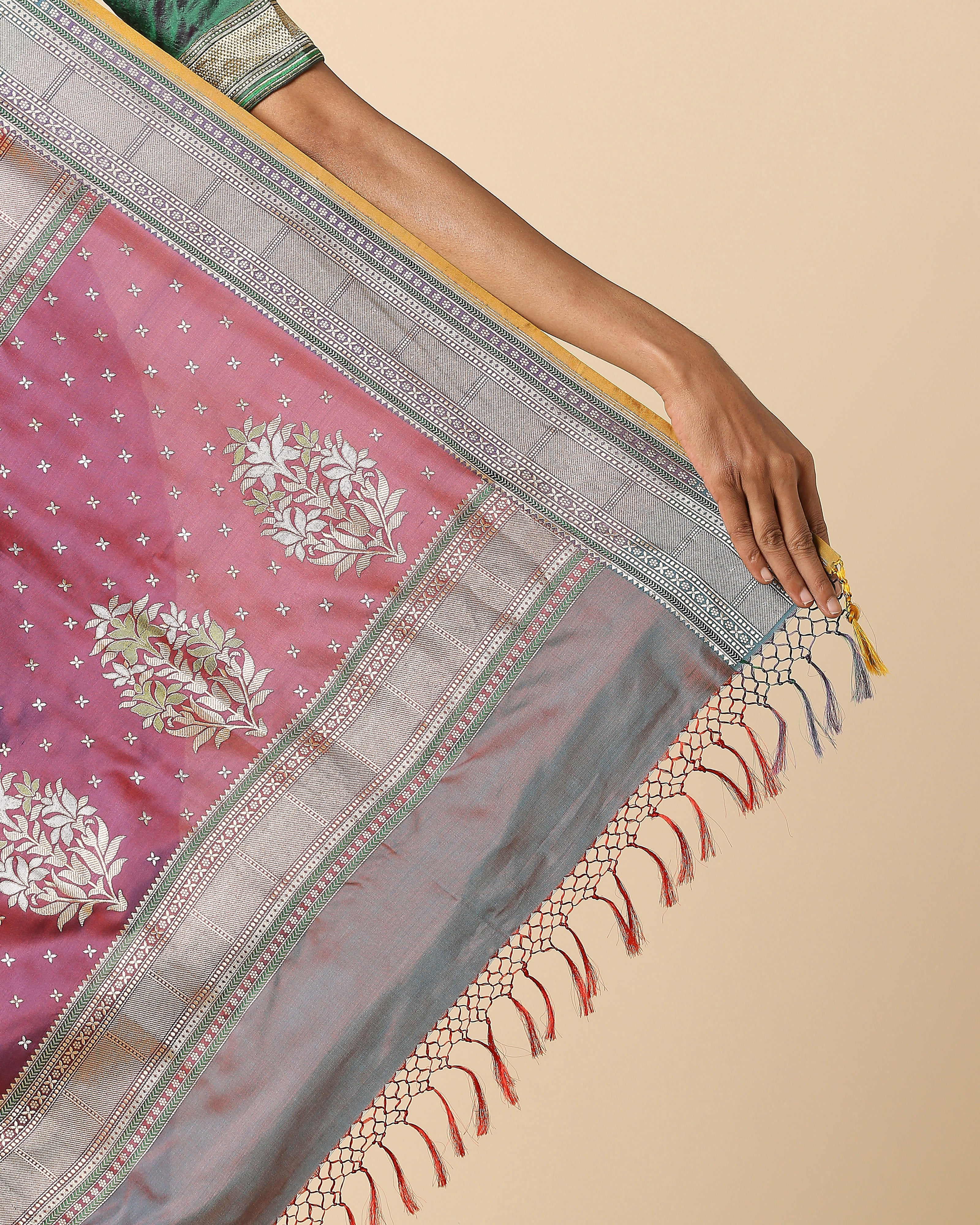 Miniha Banarasi Kadwa Silk Saree