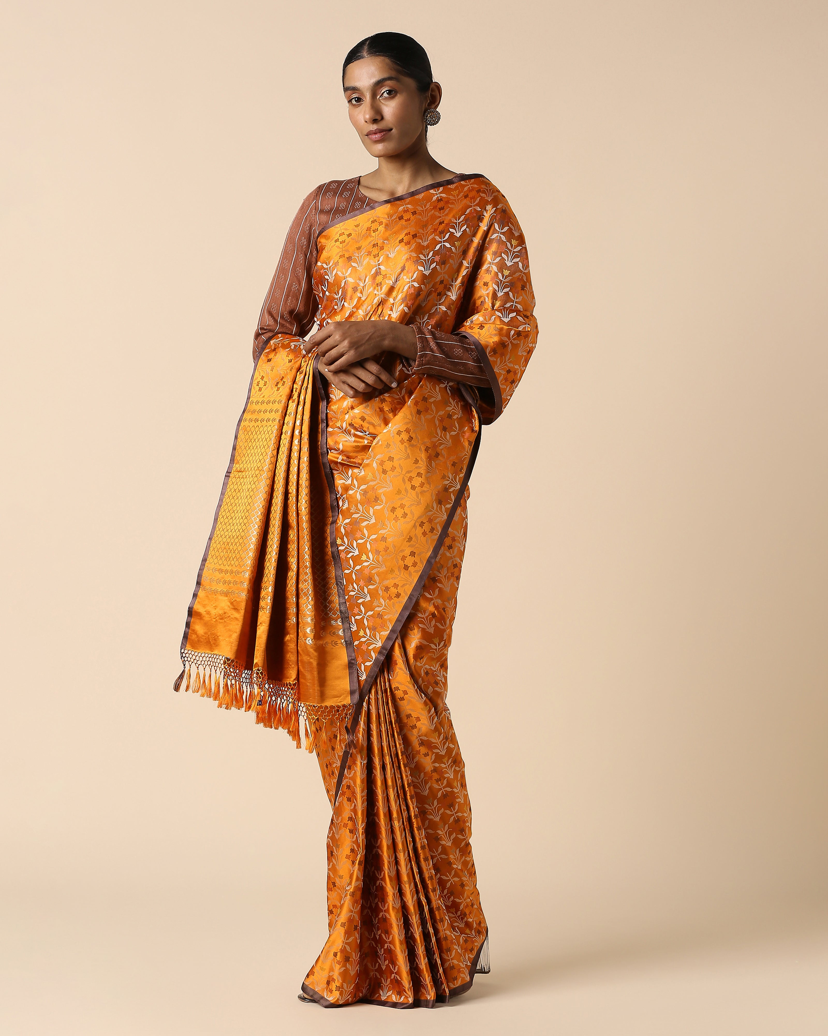 Shilpita Banarasi Tanchoi Silk Saree