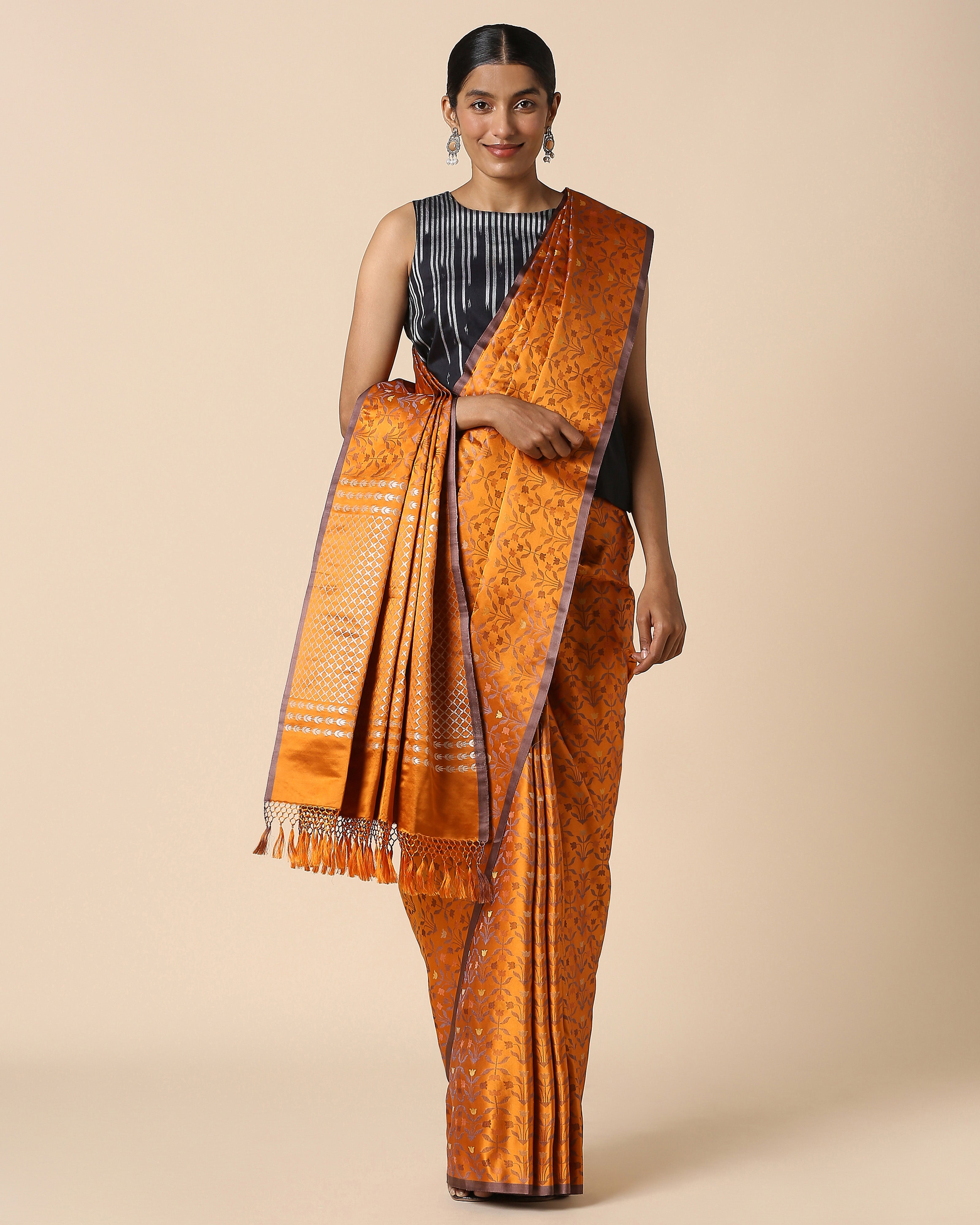 Shilpita Banarasi Tanchoi Silk Saree