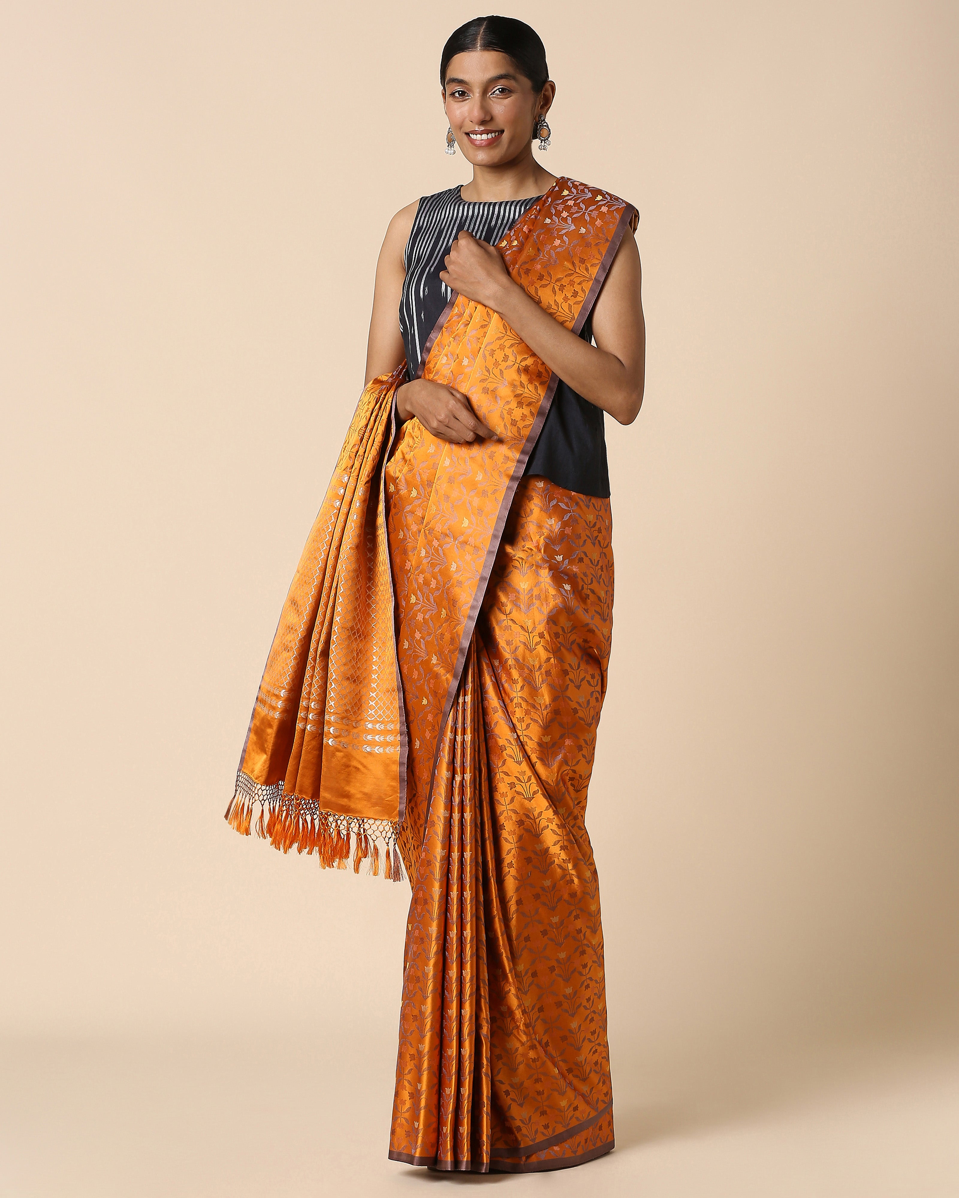 Shilpita Banarasi Tanchoi Silk Saree