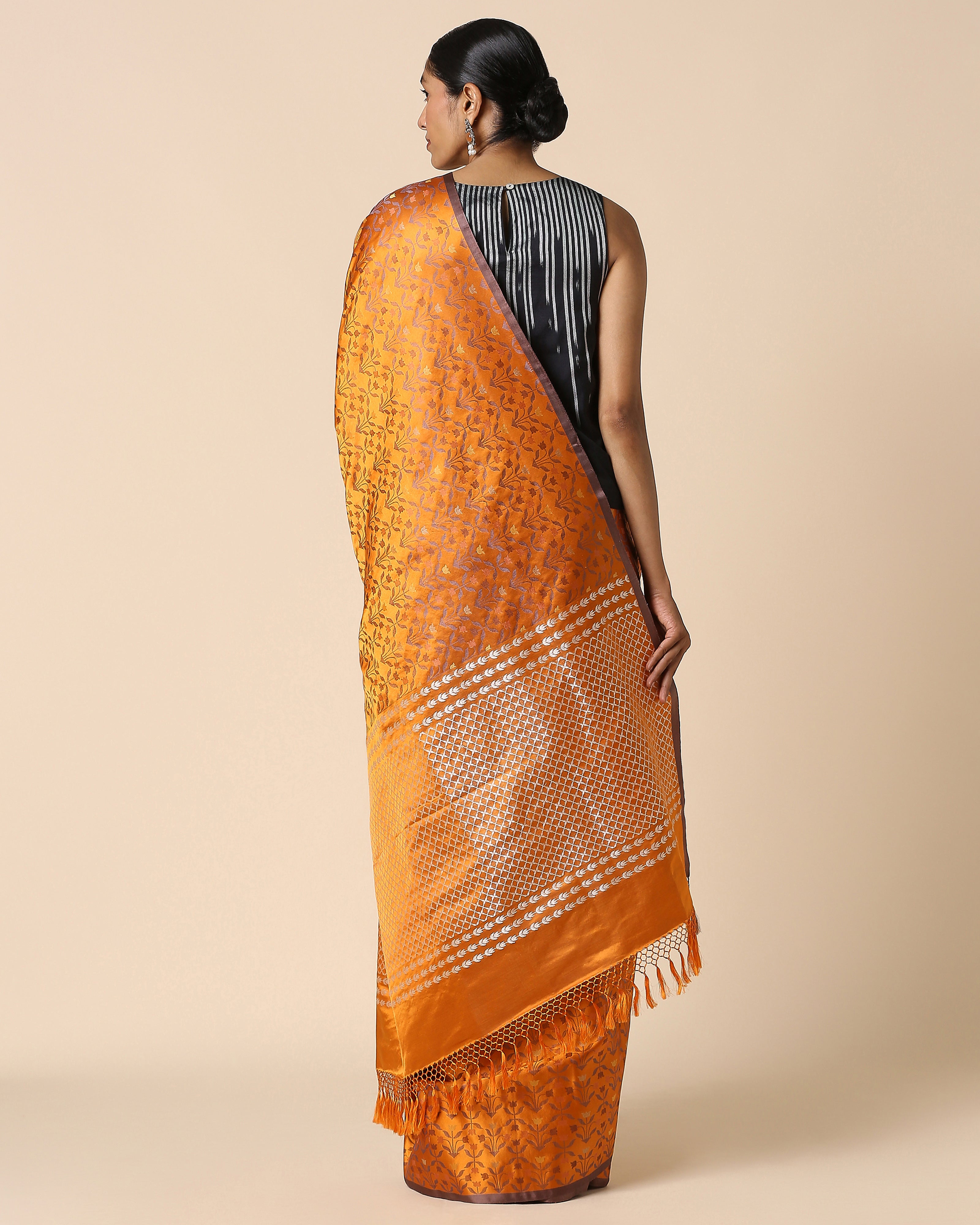 Shilpita Banarasi Tanchoi Silk Saree