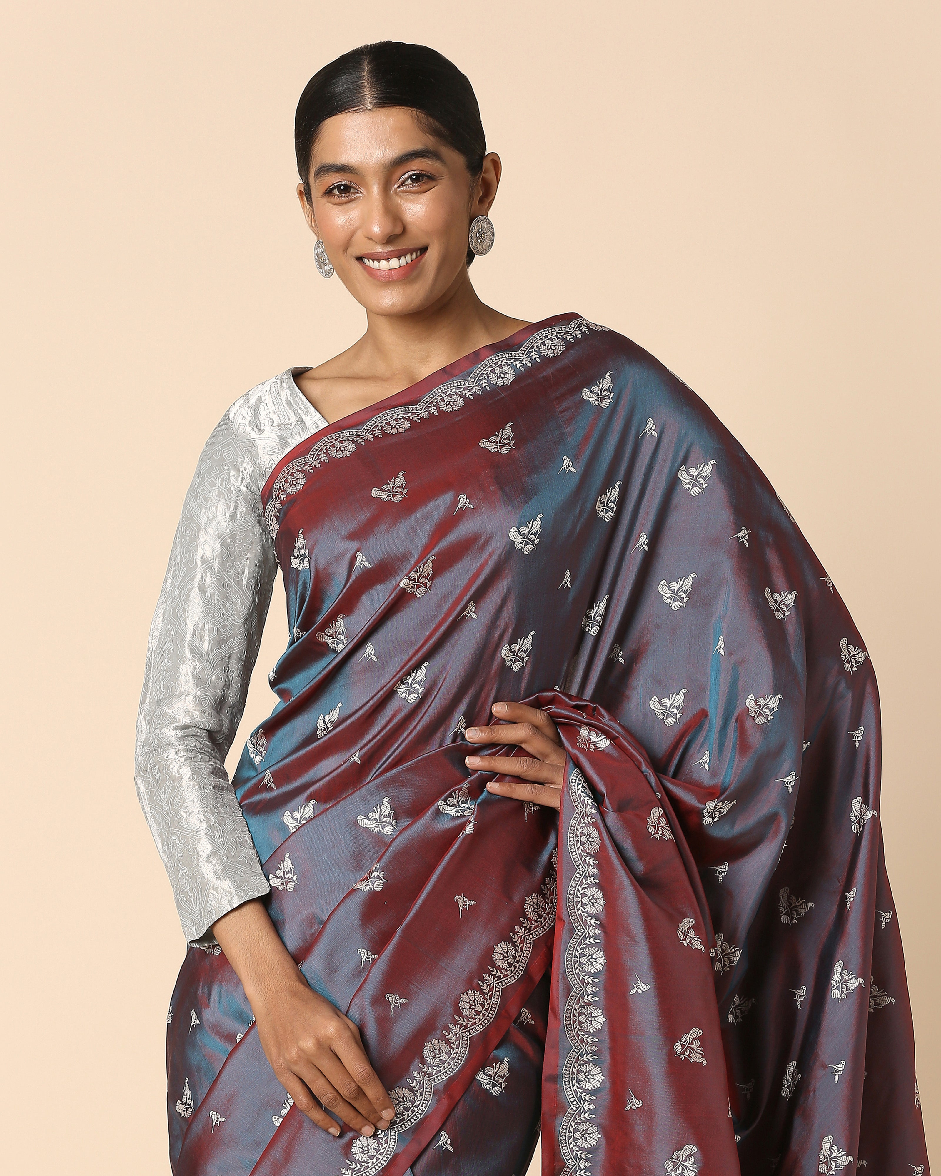 Nidhya Banarasi Kadwa Silk Saree