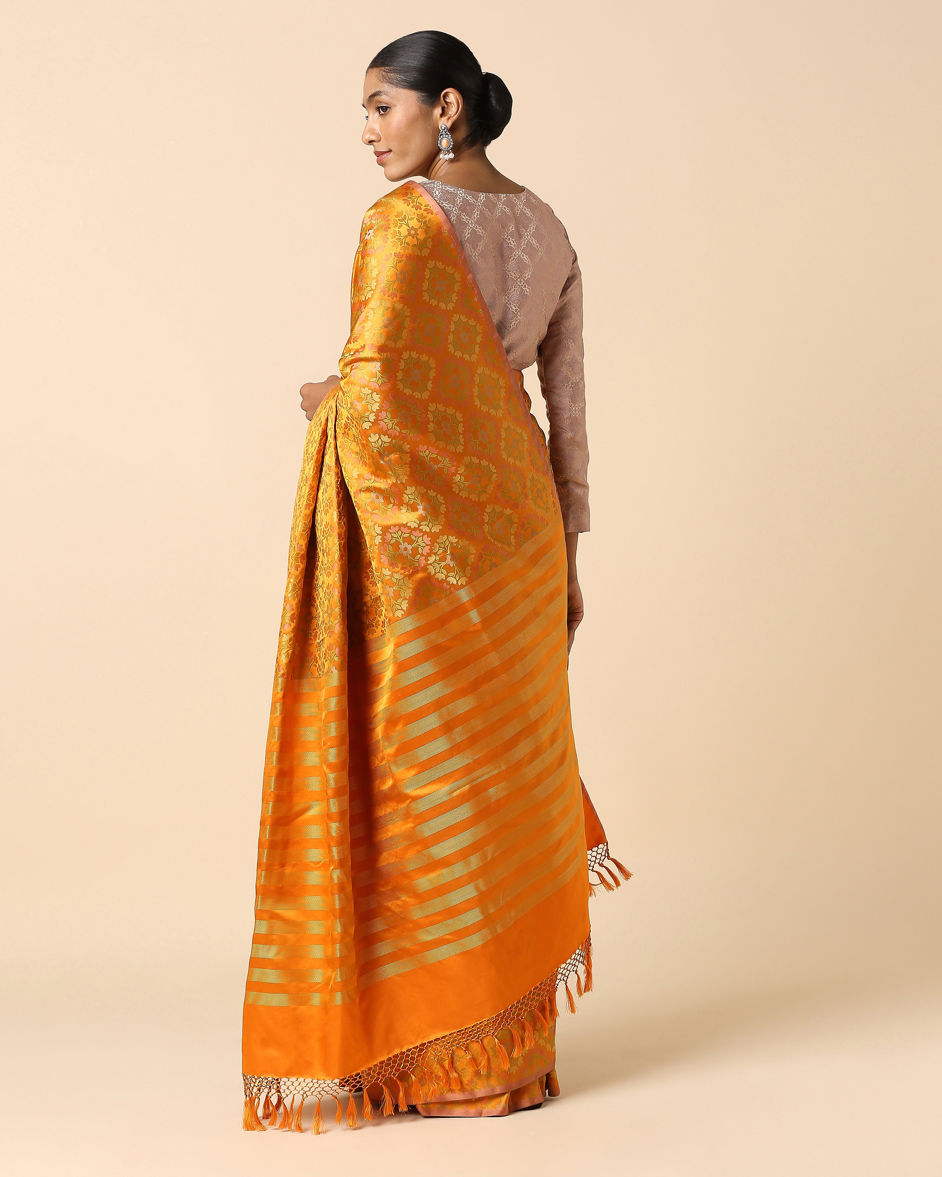 Avnish Banarasi Tanchoi Silk Saree