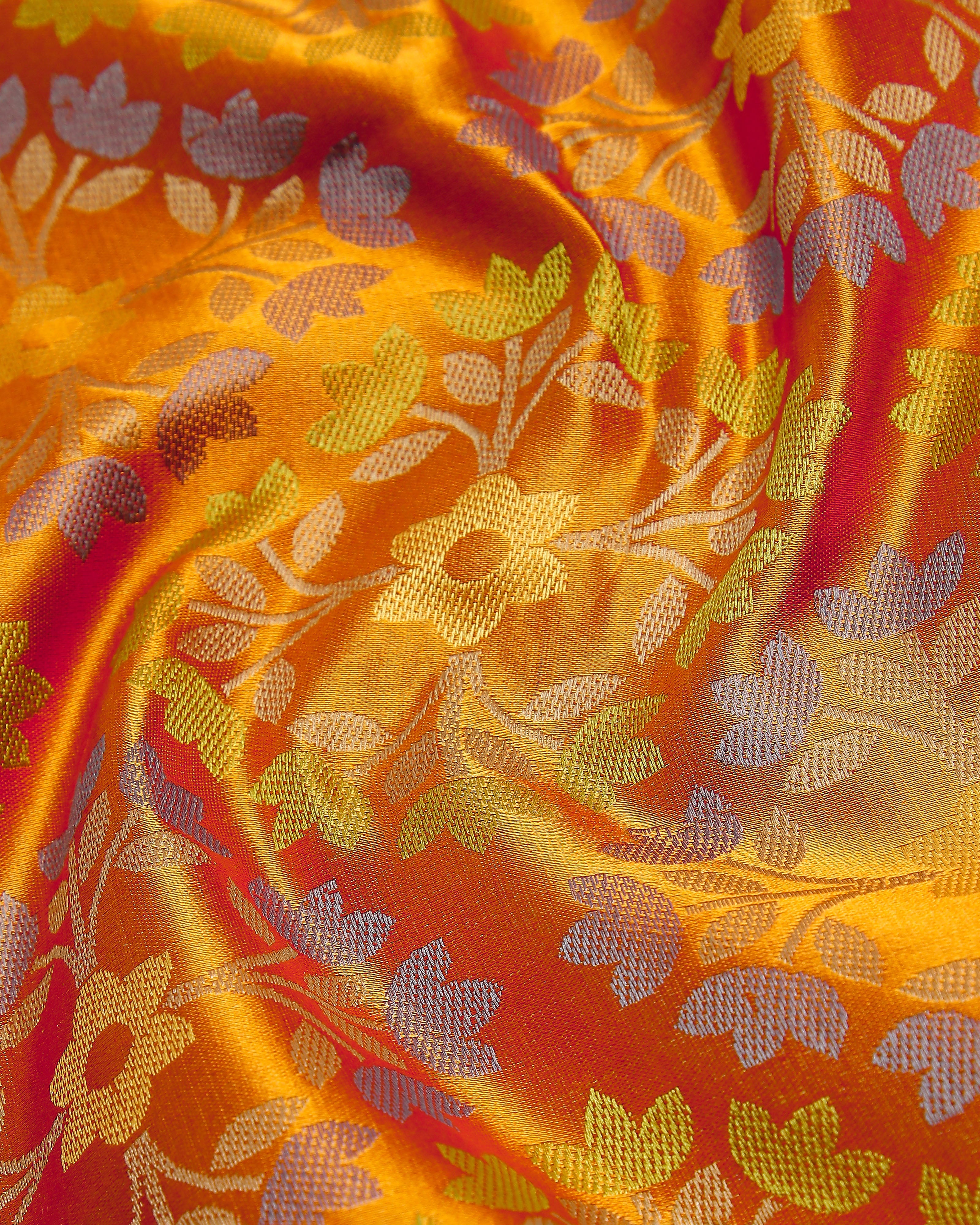 Avnish Banarasi Tanchoi Silk Saree