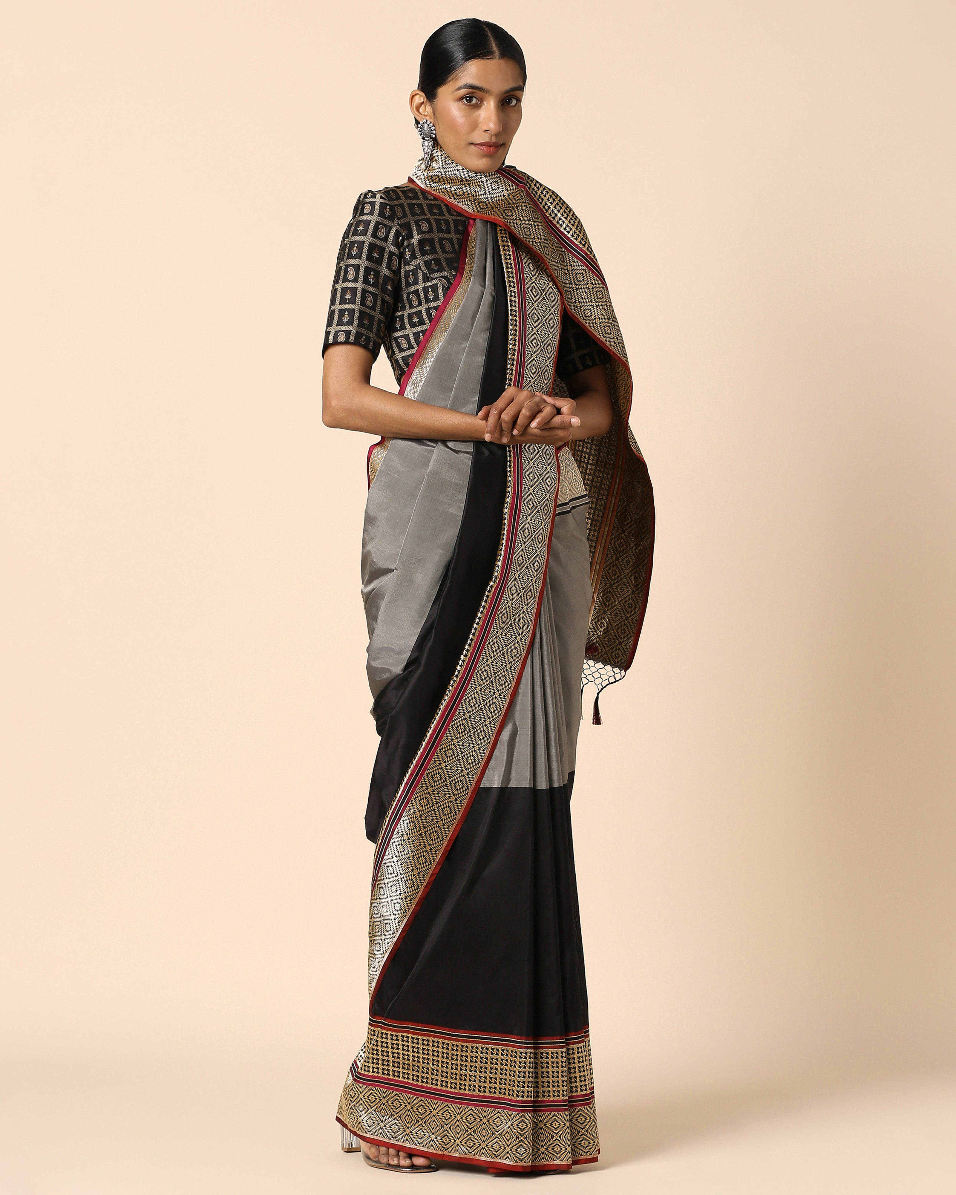 Jasna Banarasi Kadwa Silk Saree
