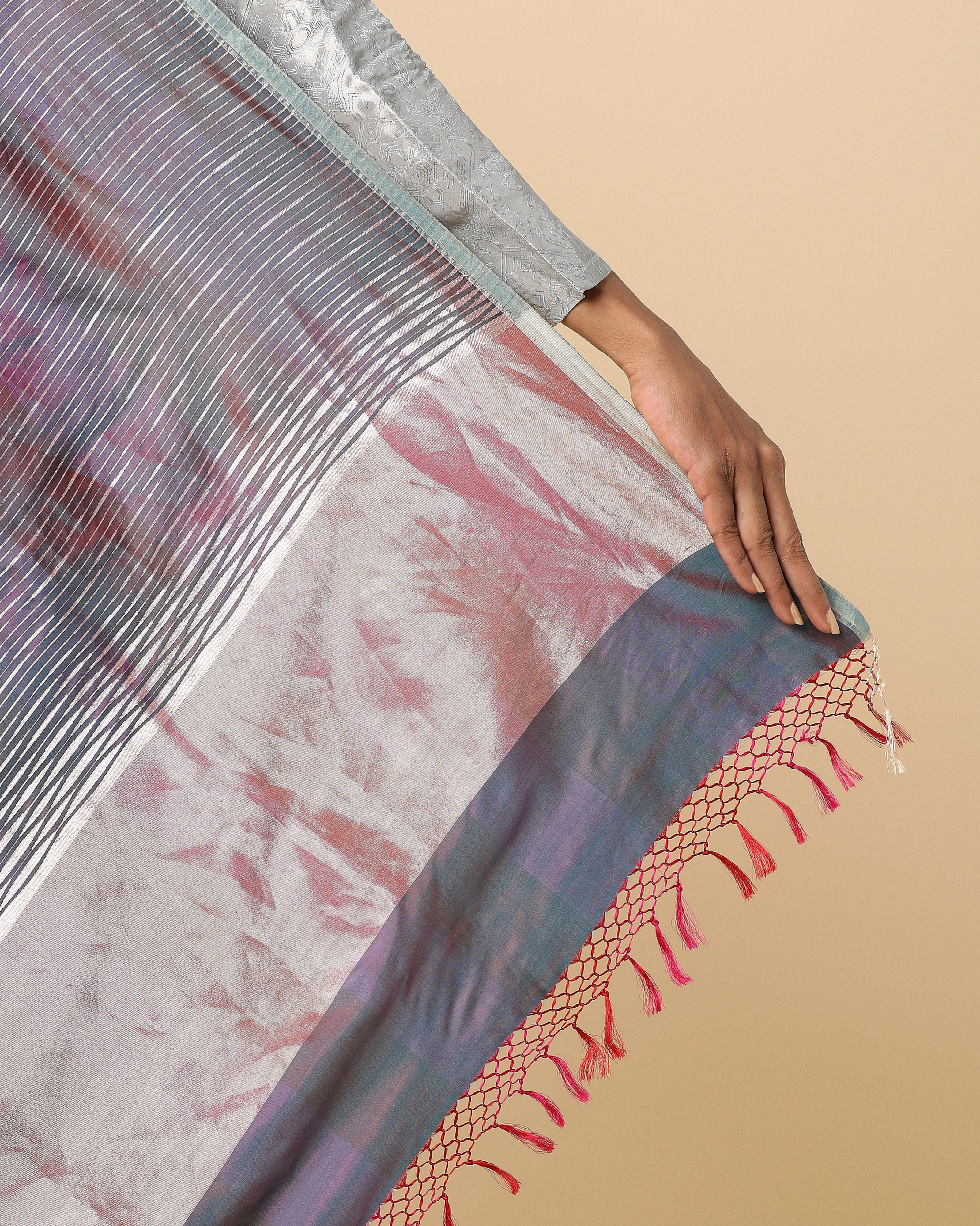 Malini Banarasi Powdi Silk Saree