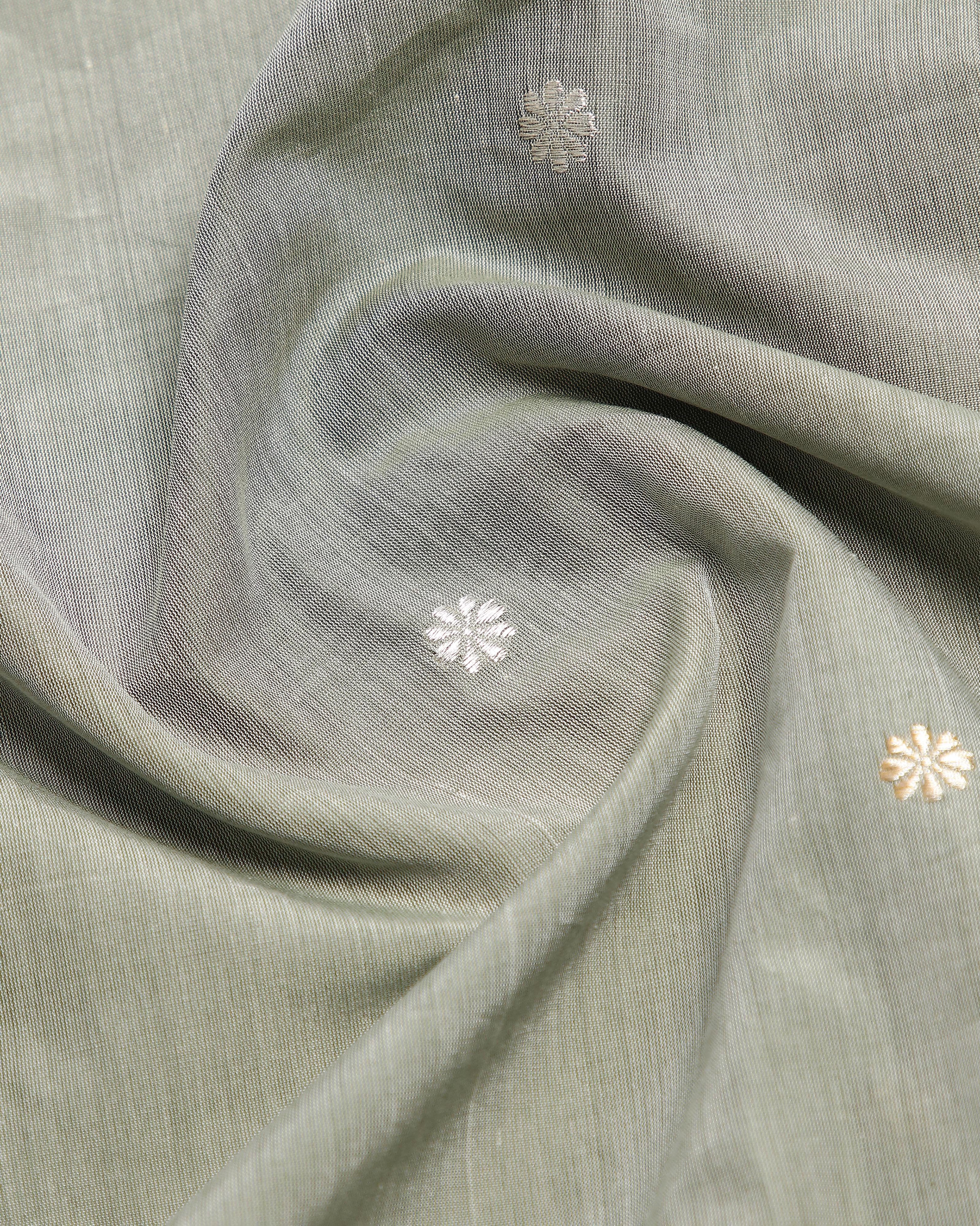 Acala Banarasi Kadwa Cotton Saree