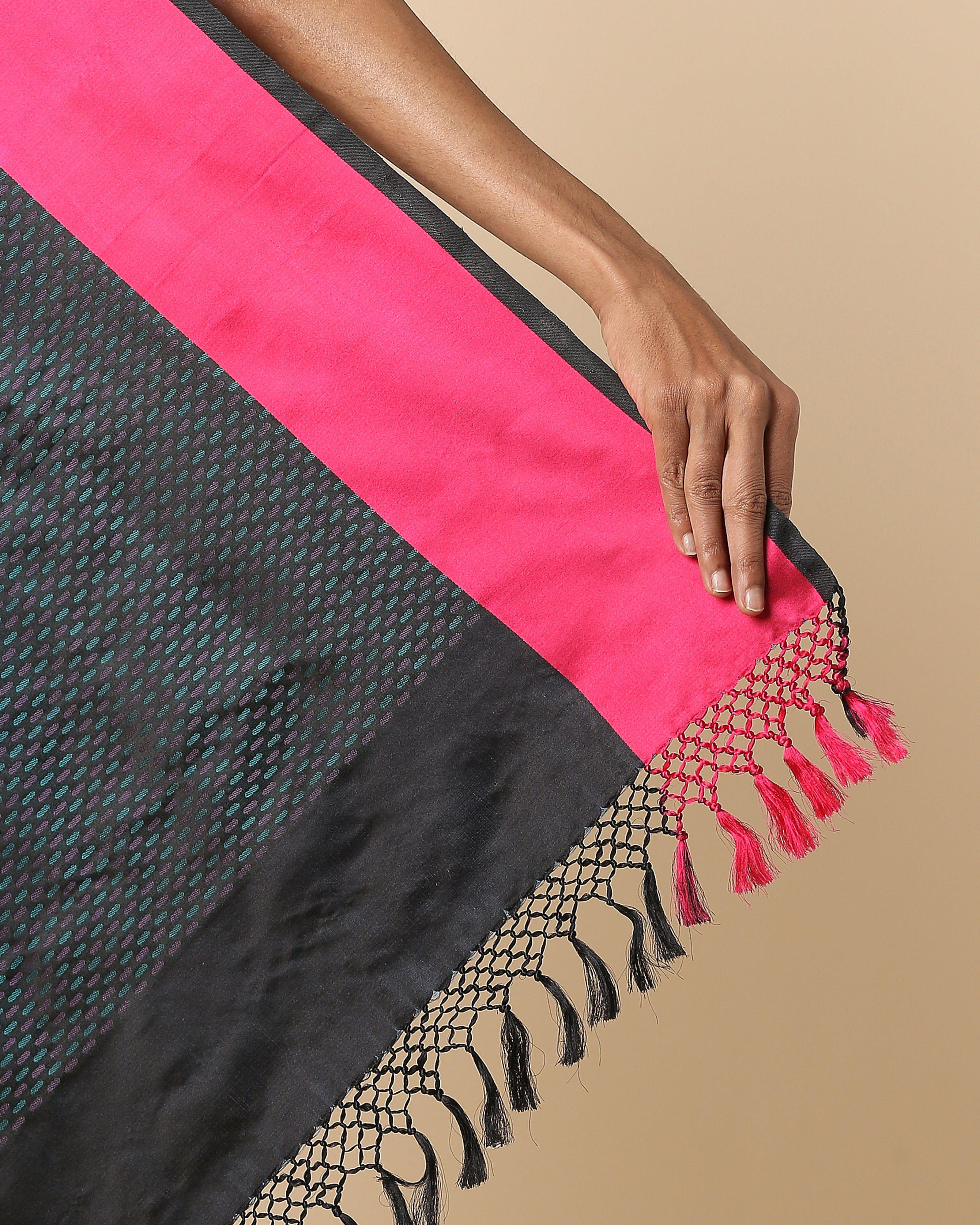 Ananta Banarasi Tanchoi Silk Saree