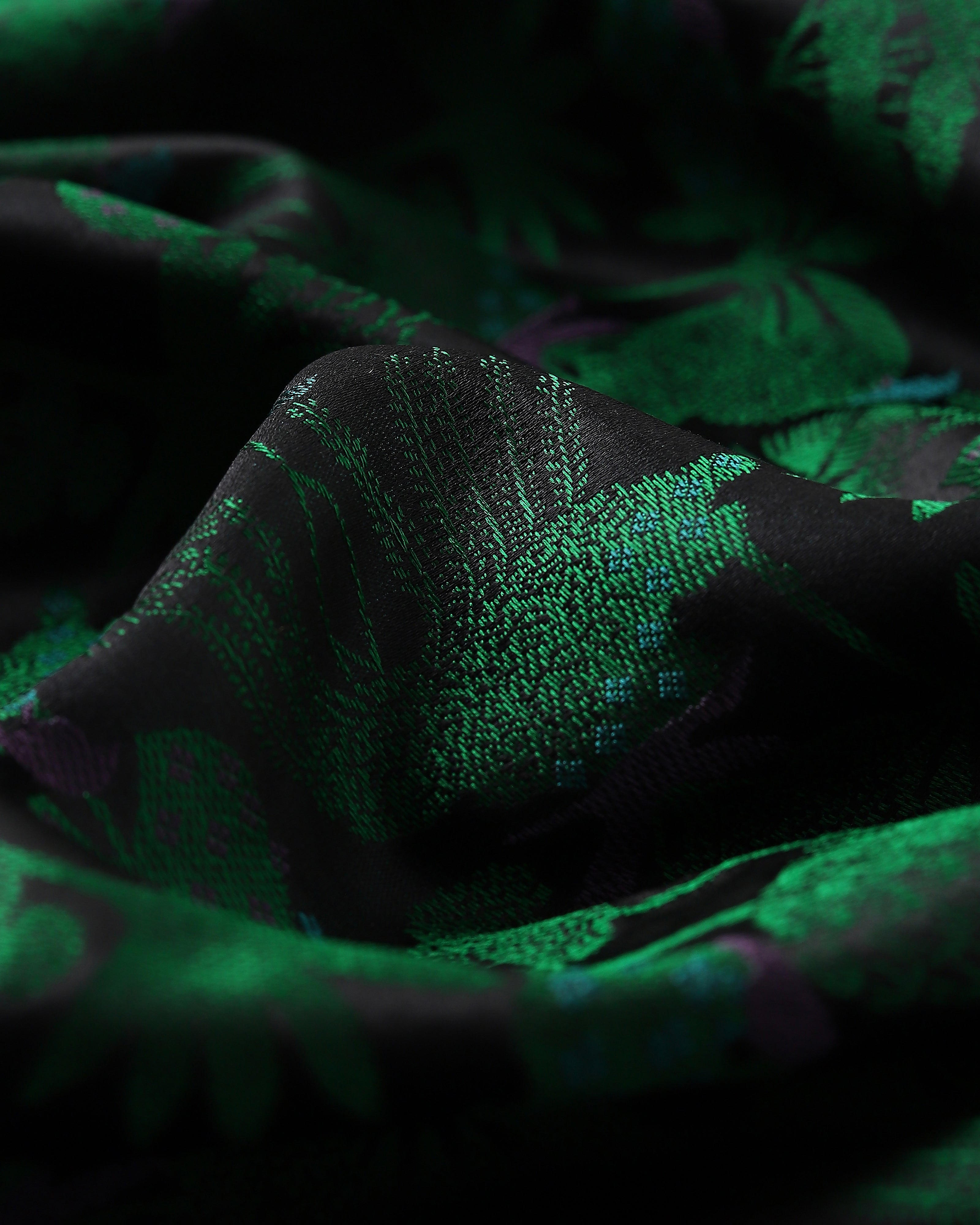 Ananta Banarasi Tanchoi Silk Saree