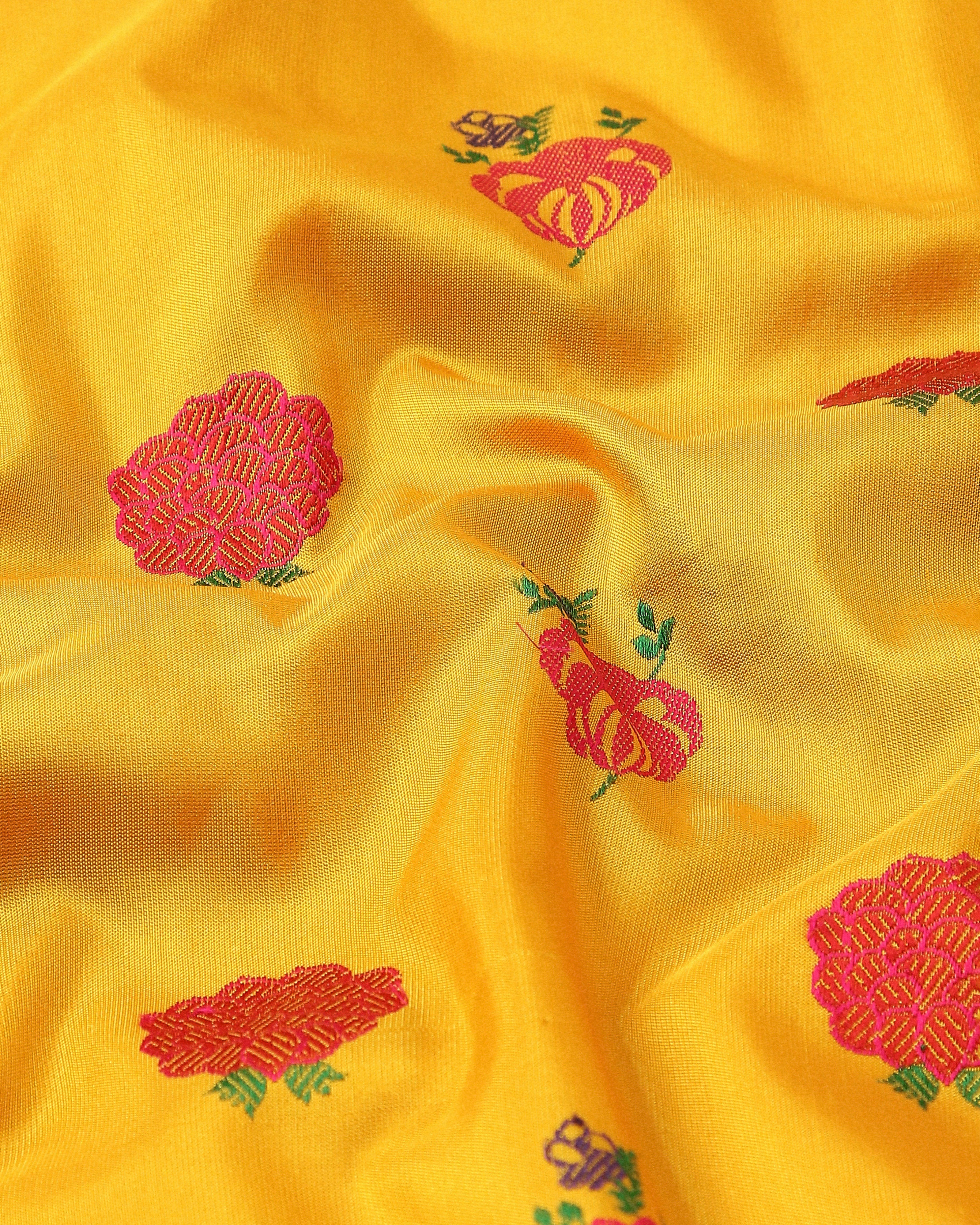 Annanda Banarasi Kadwa Silk Saree