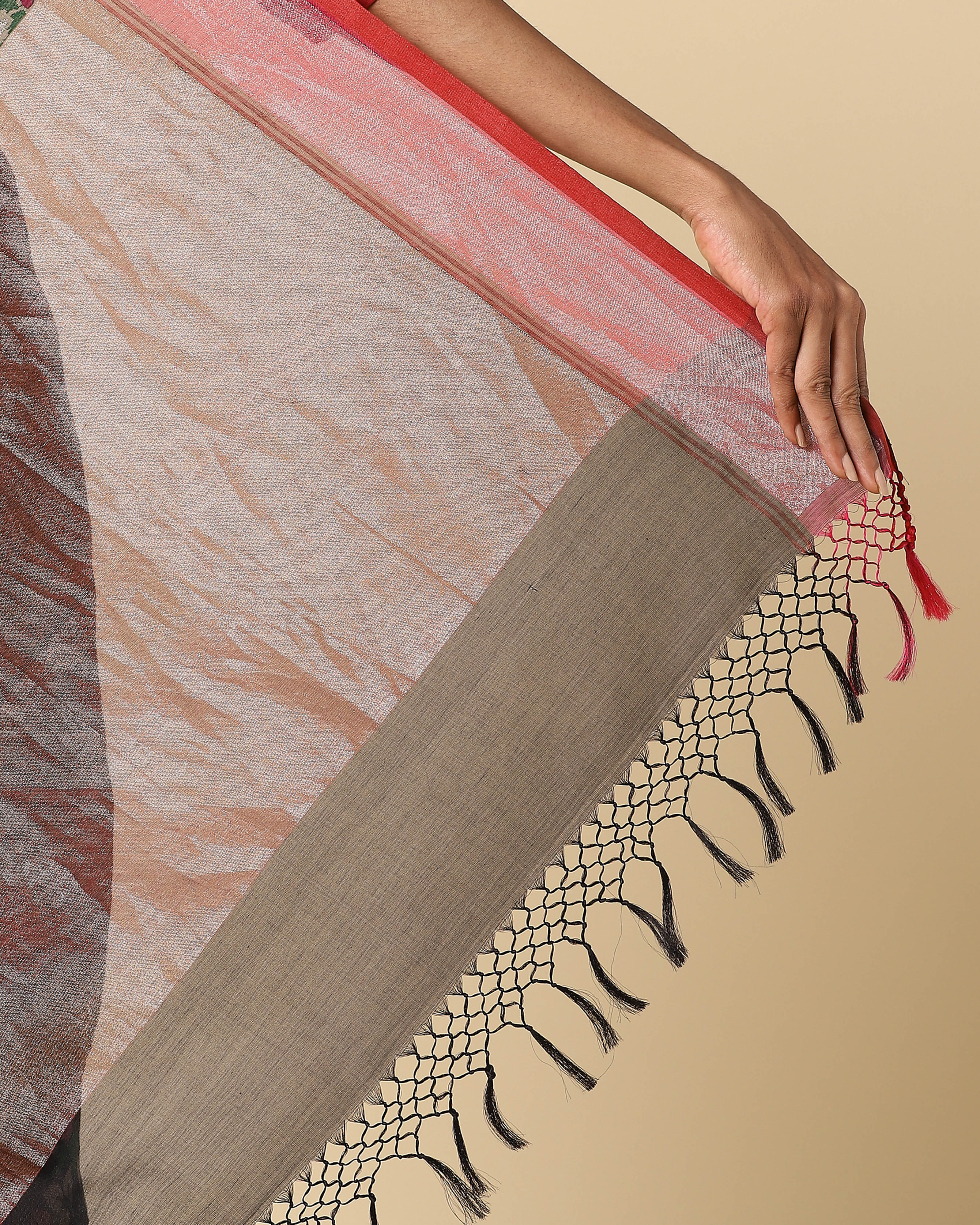 Bhavini Banarasi Jamdani Silk Cotton Saree