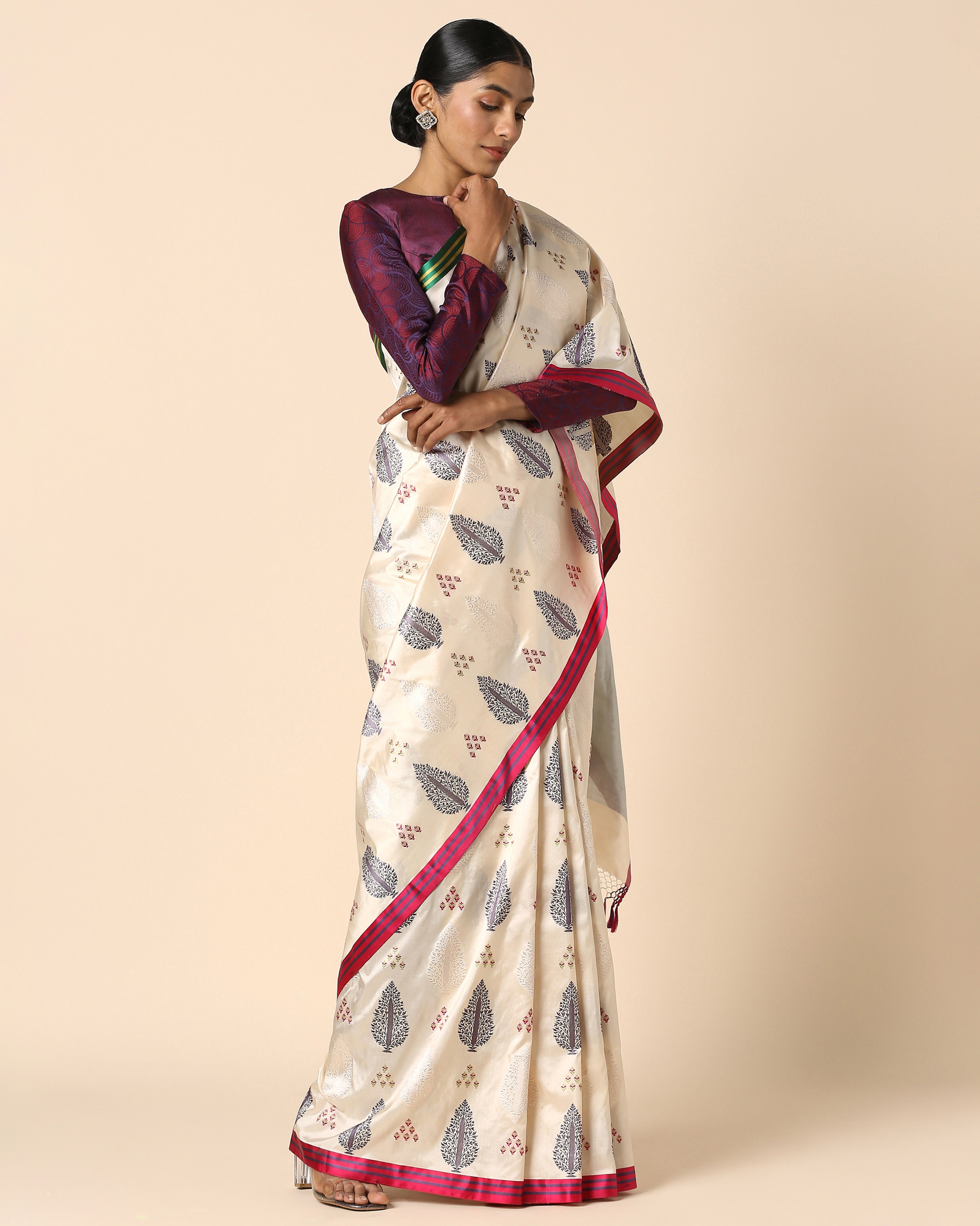 Karalika Banarasi Kadwa Silk Saree