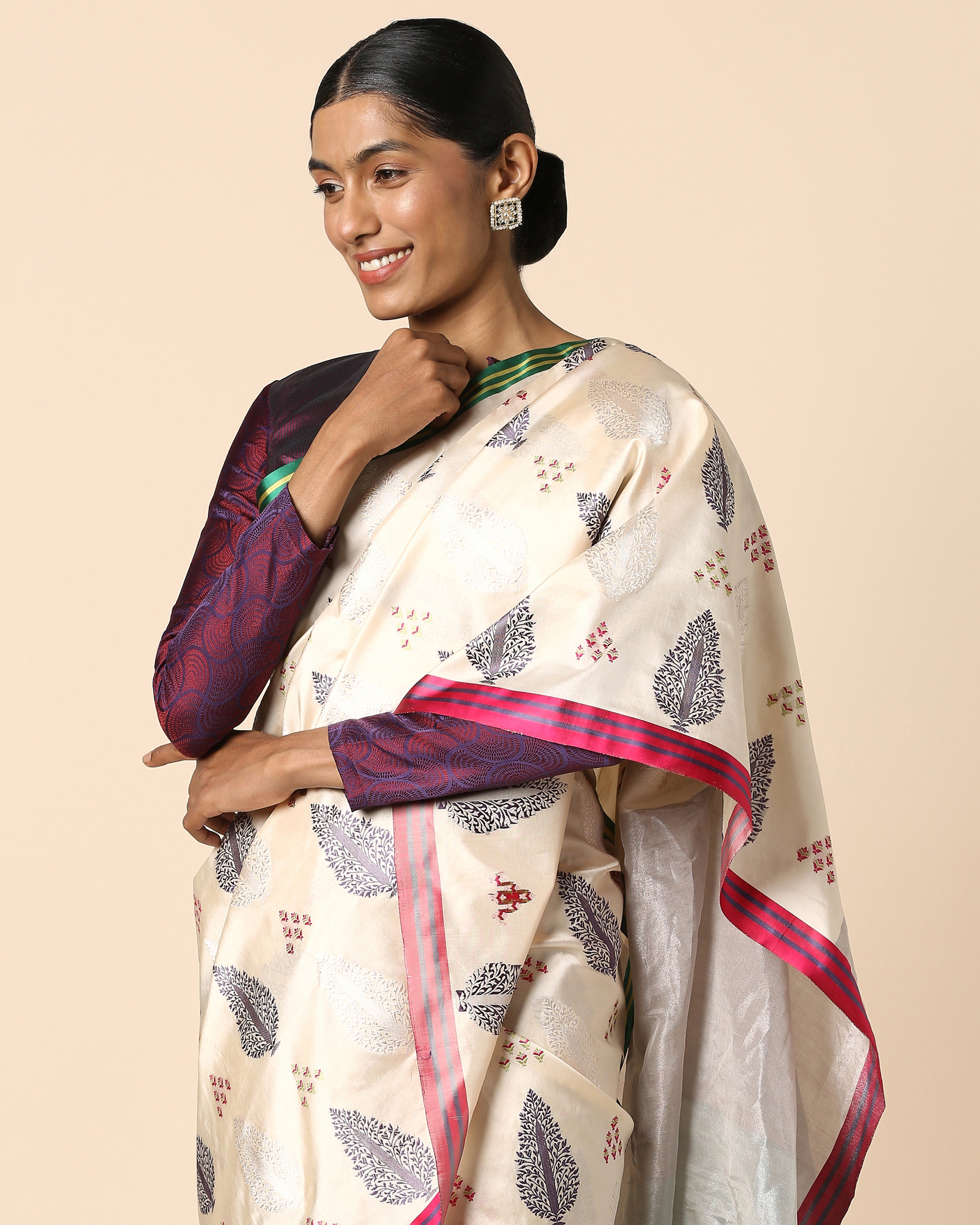 Karalika Banarasi Kadwa Silk Saree