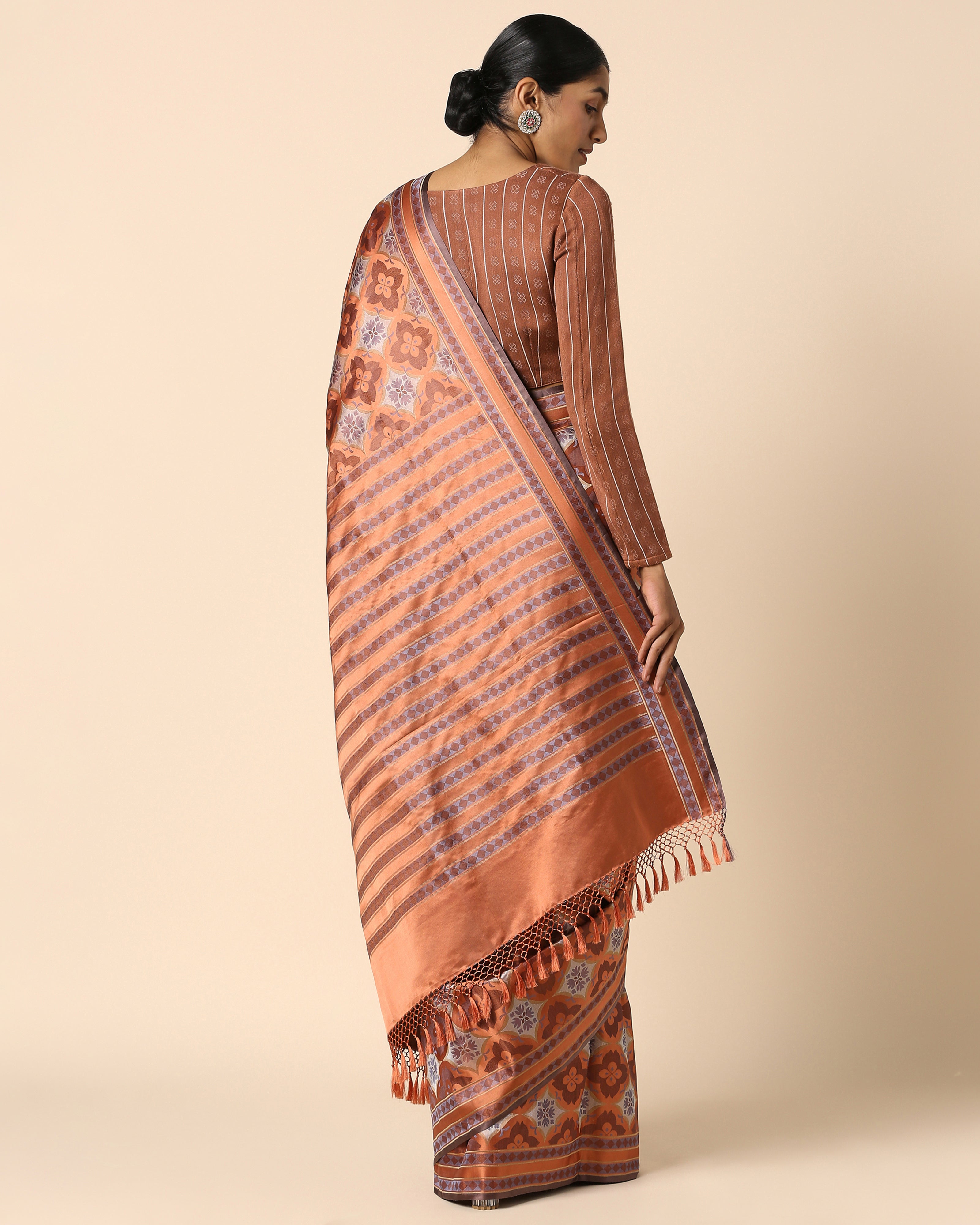 Shayma Banarasi Tanchoi Silk Saree