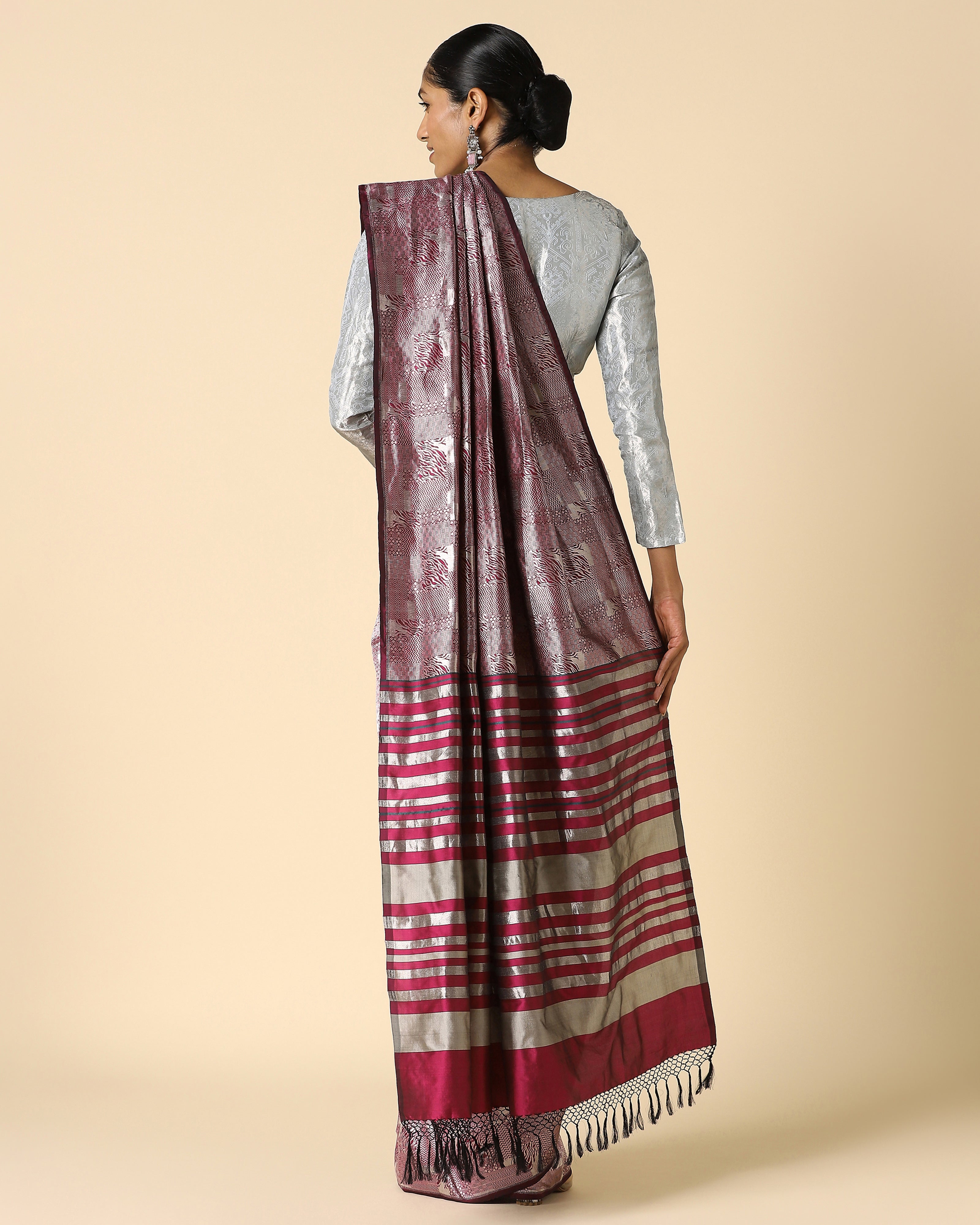 Vasant Banarasi Powdi Silk Saree