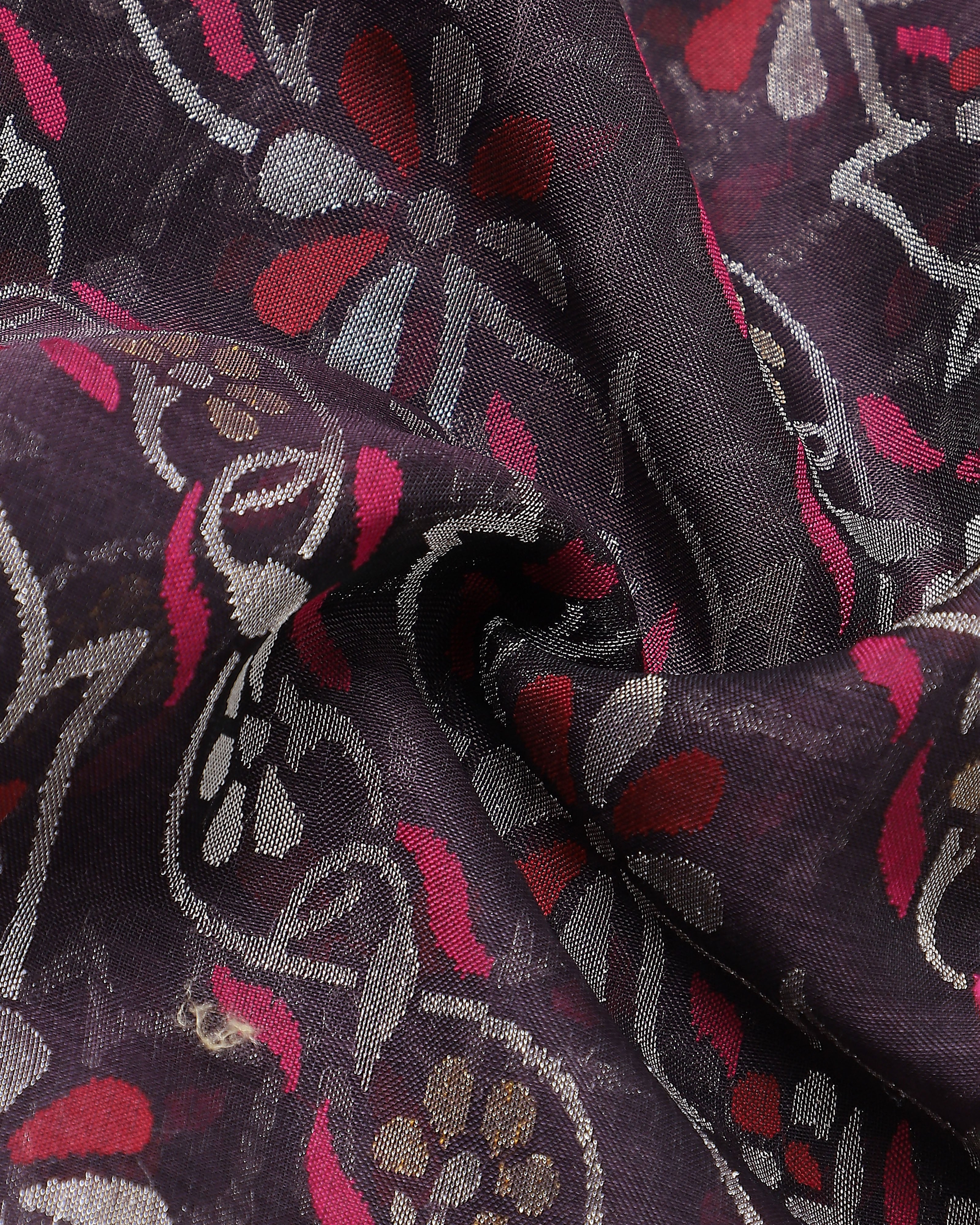 Mahil Banarasi Jamdani Silk Cotton Saree