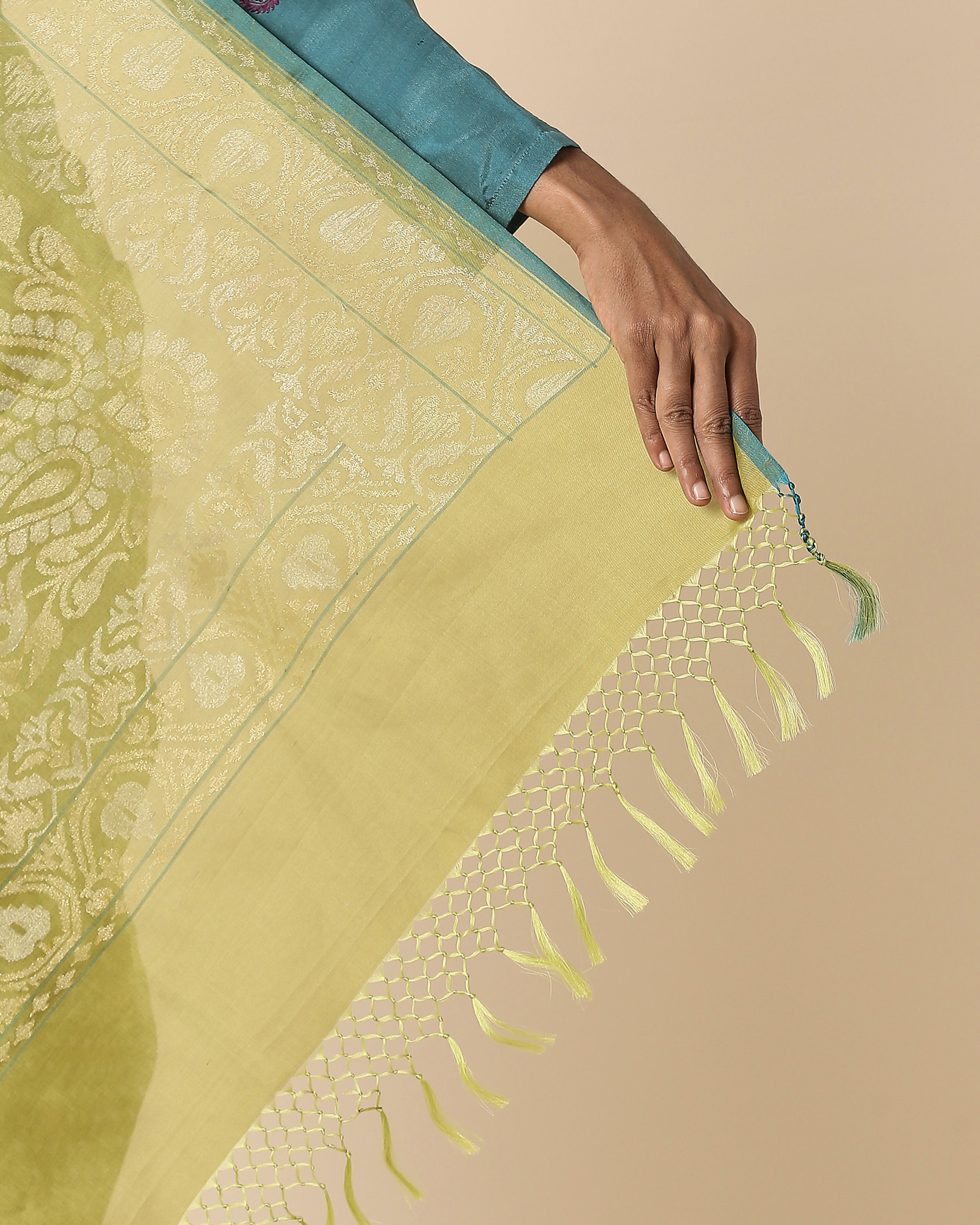Oshi Banarasi Jamdani Silk Cotton Saree