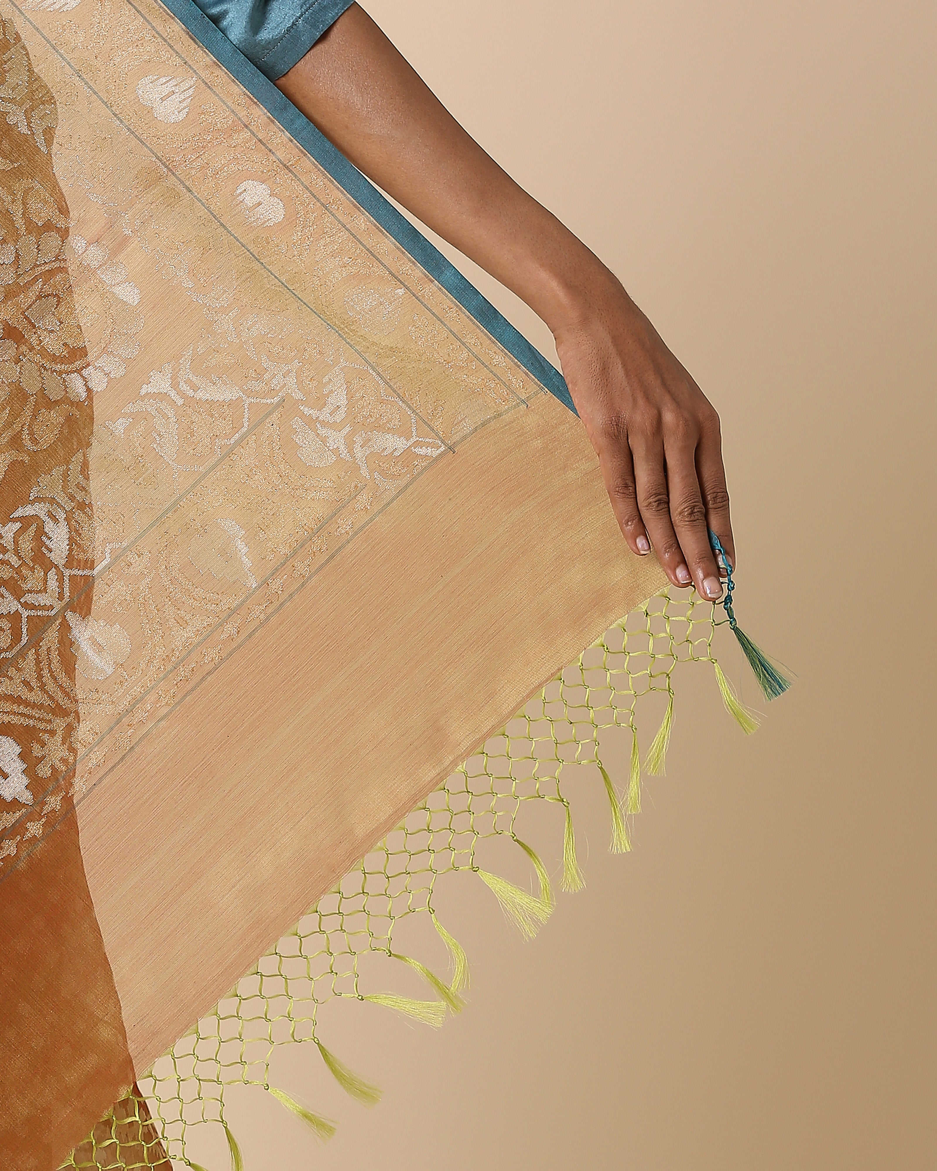 Oshi Banarasi Jamdani Silk Cotton Saree