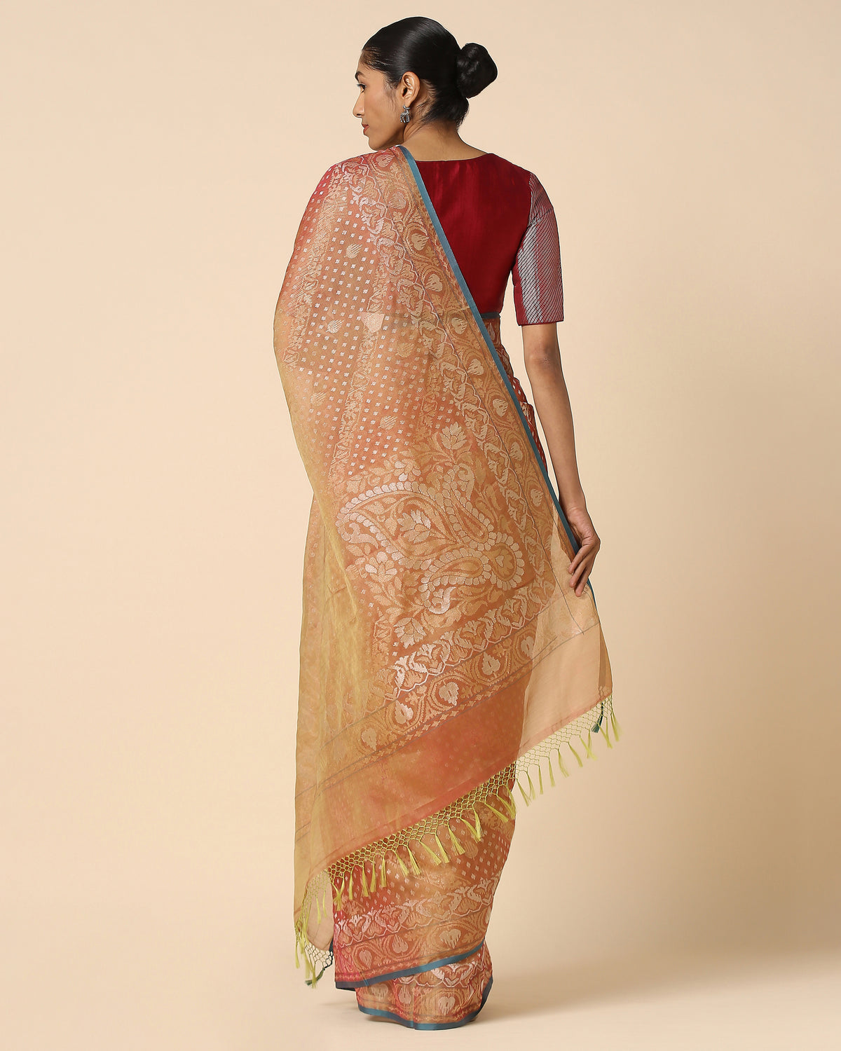 Oshi Banarasi Jamdani Silk Cotton Saree