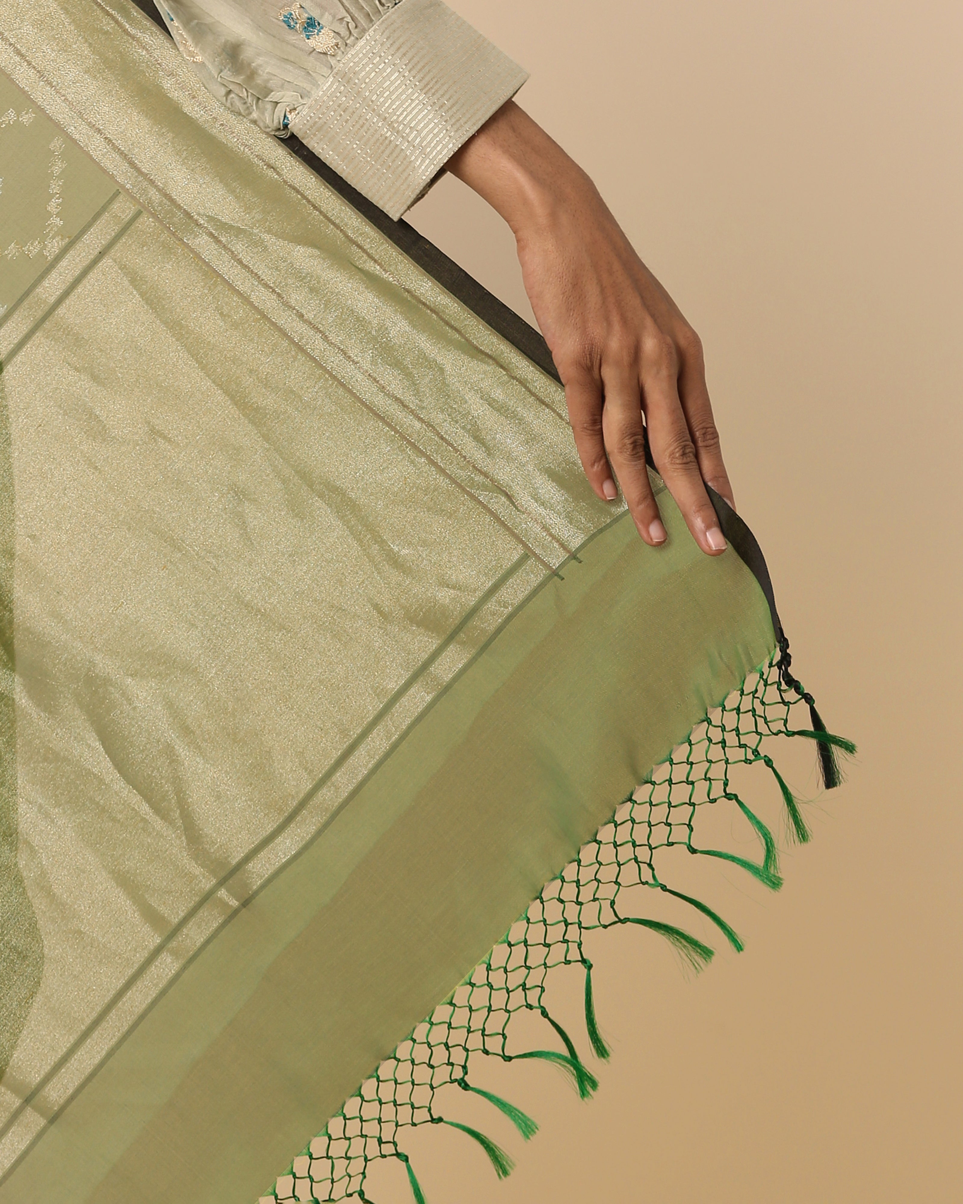 Urmi Banarasi Jamdani Silk Cotton Saree