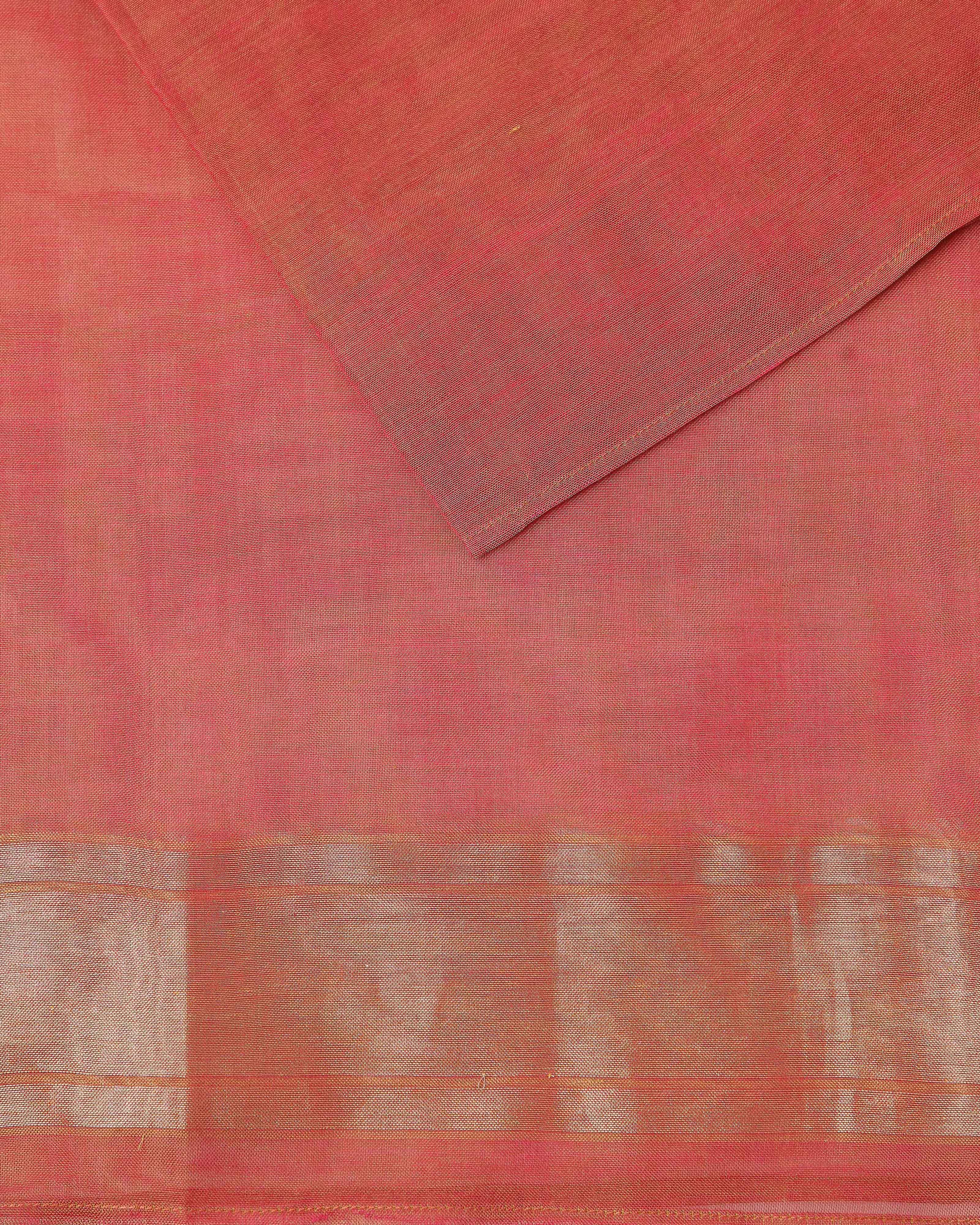 Yali Banarasi Jamdani Silk Cotton Saree