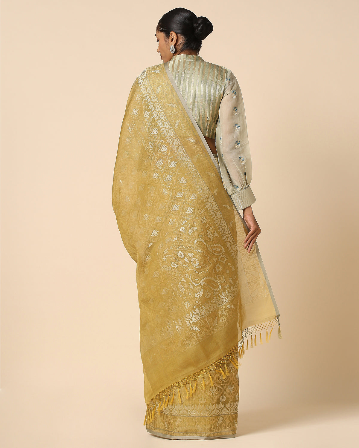 Yashima Banarasi Jamdani Silk Cotton Saree
