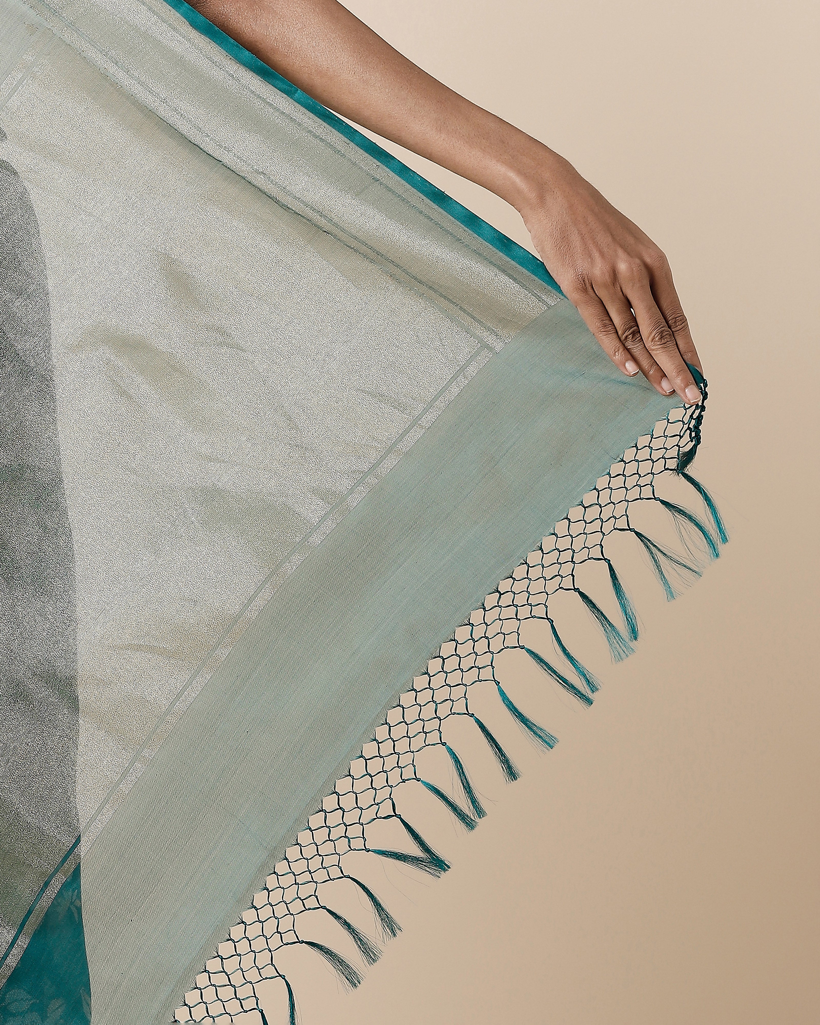 Surusha Banarasi Jamdani Silk Cotton Saree