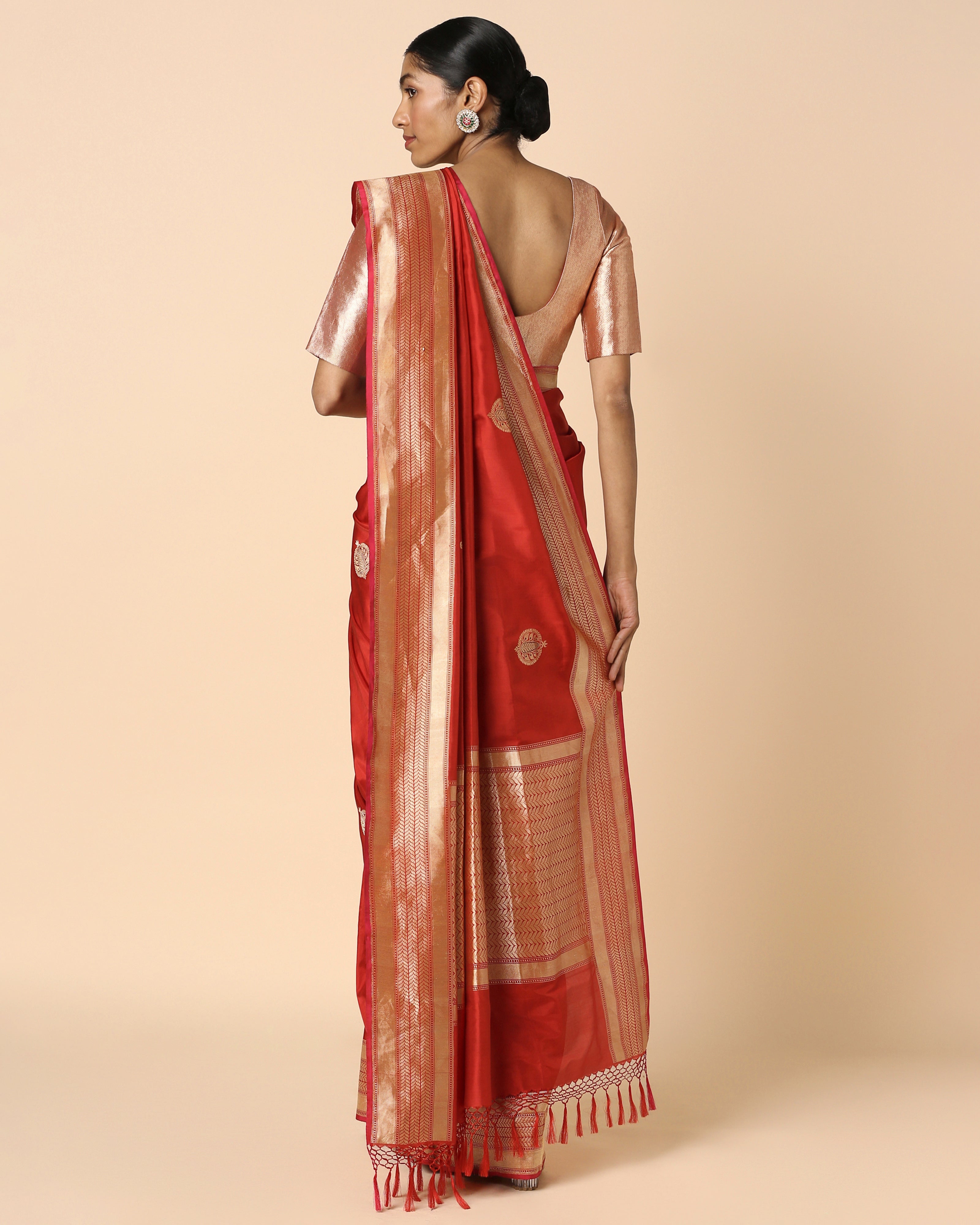 Usha Banarasi Kadwa Silk Saree