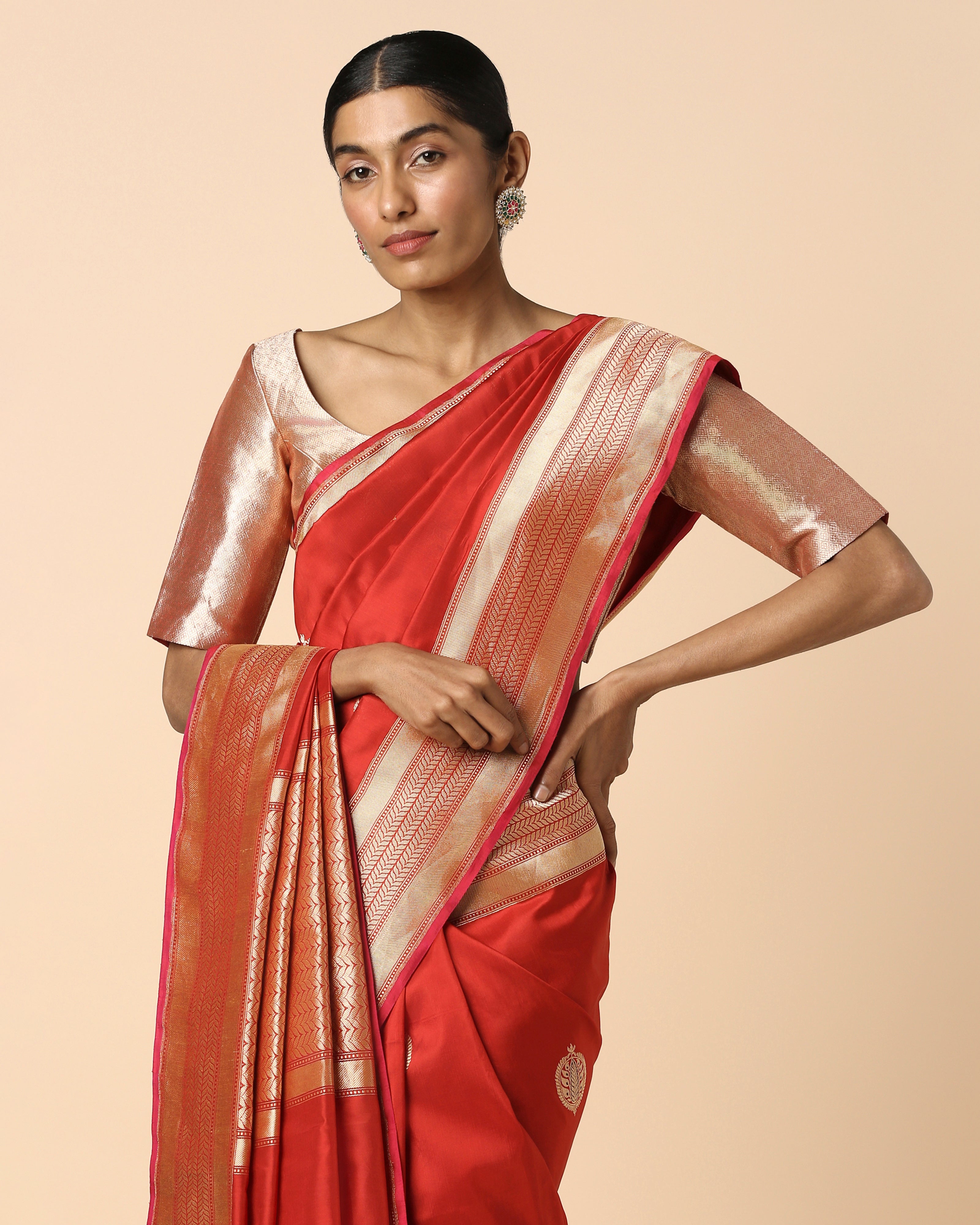 Usha Banarasi Kadwa Silk Saree
