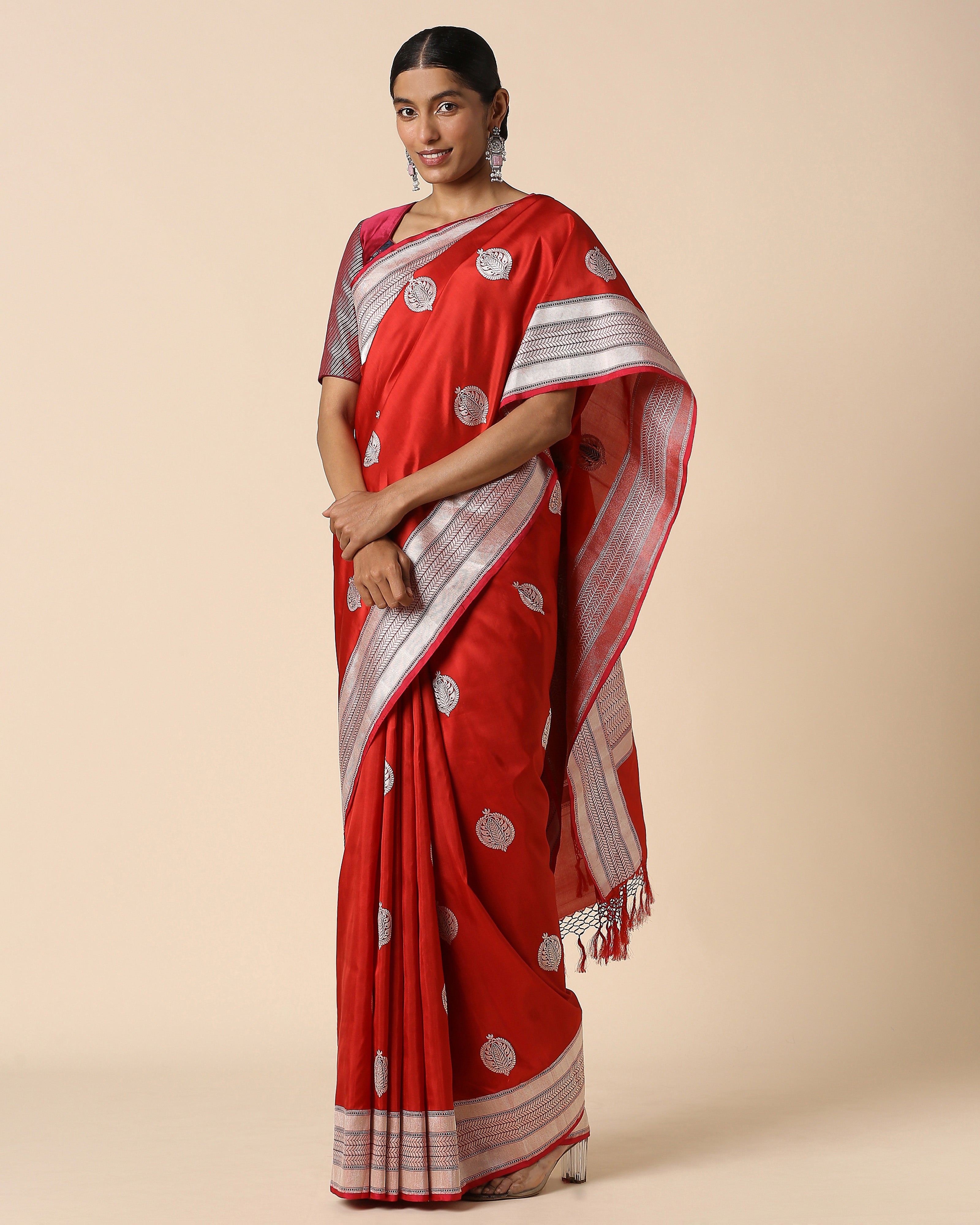 Usha Banarasi Kadwa Silk Saree