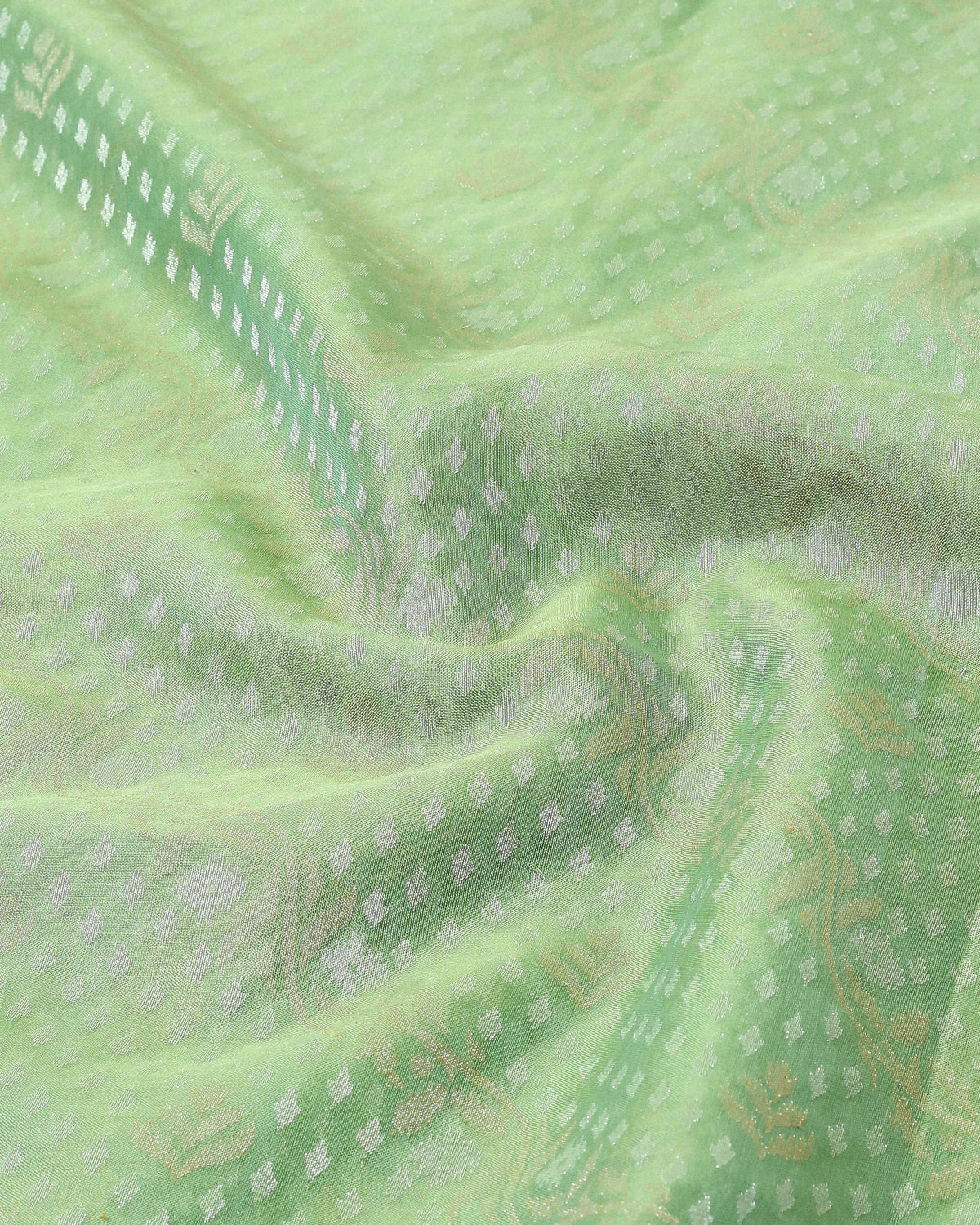 Amiili Banarasi Jamdani Silk Cotton Saree