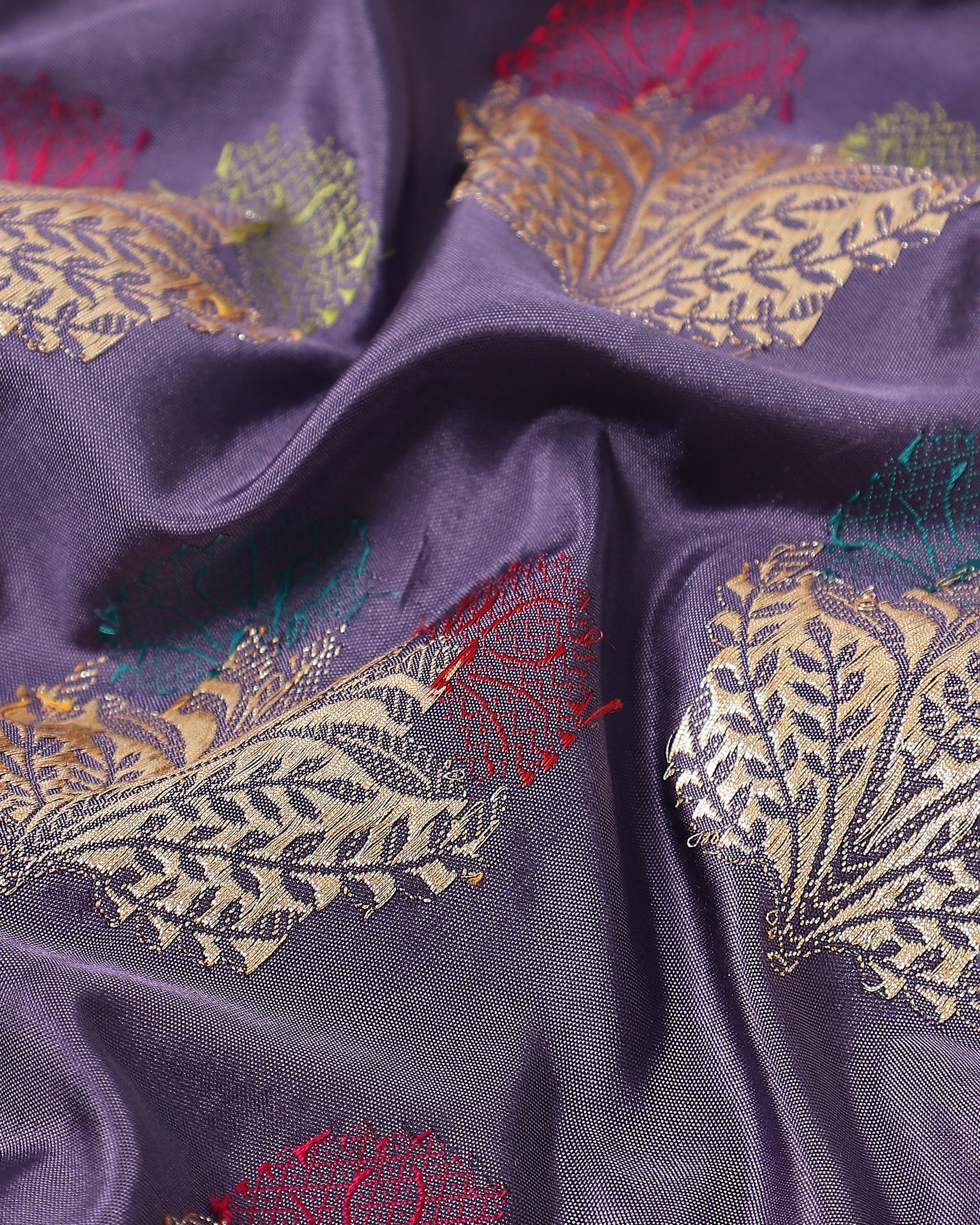 Candara Banarasi Kadwa Silk Saree