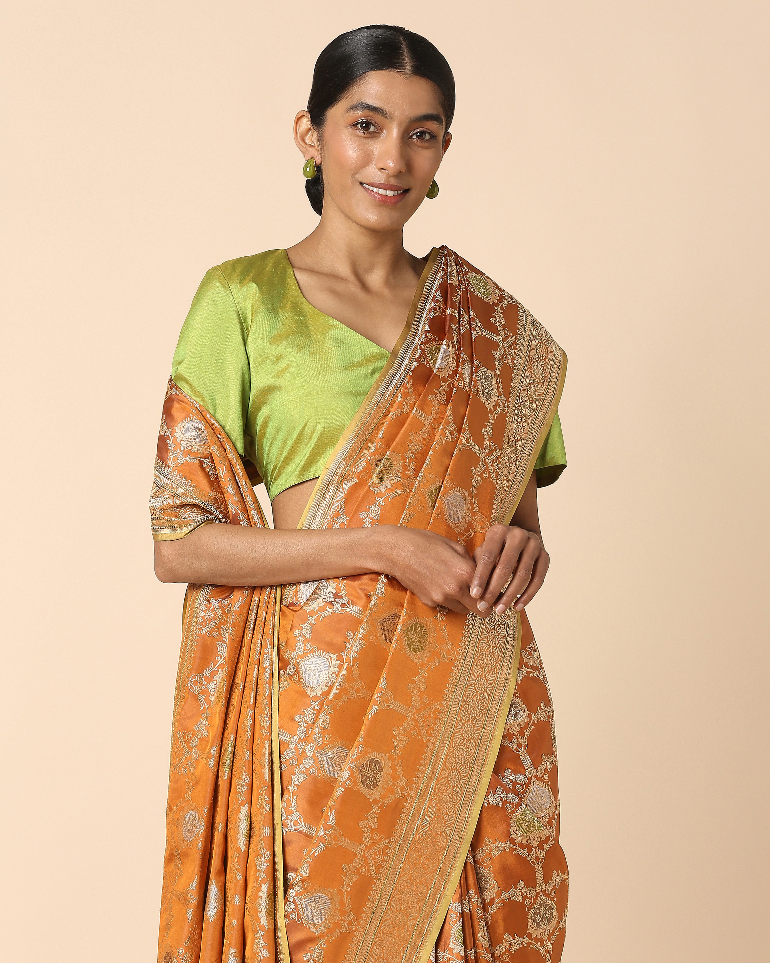 Corbel Banarasi Kadwa Silk Saree