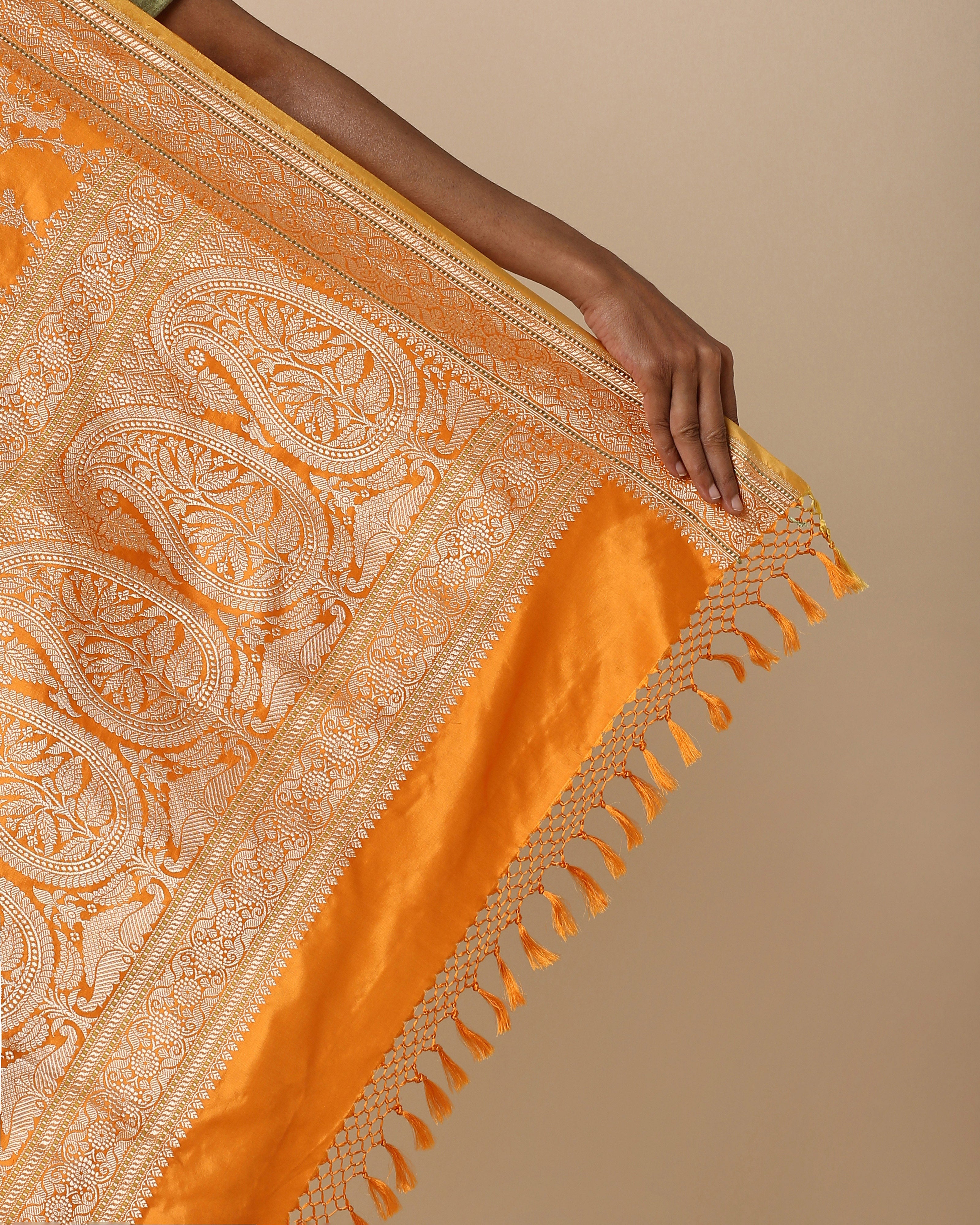 Corbel Banarasi Kadwa Silk Saree