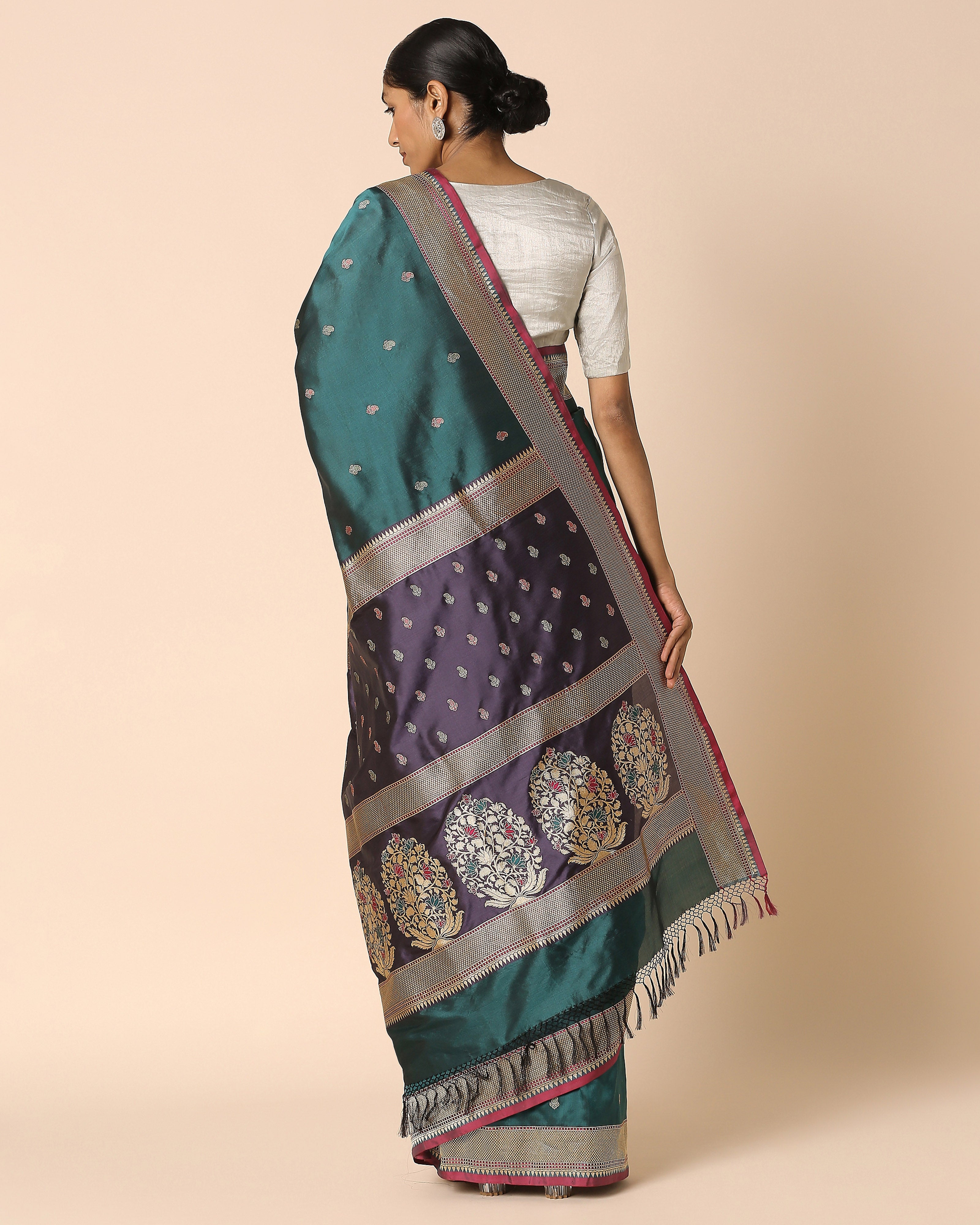 Maysa Banarasi Kadwa Silk Saree