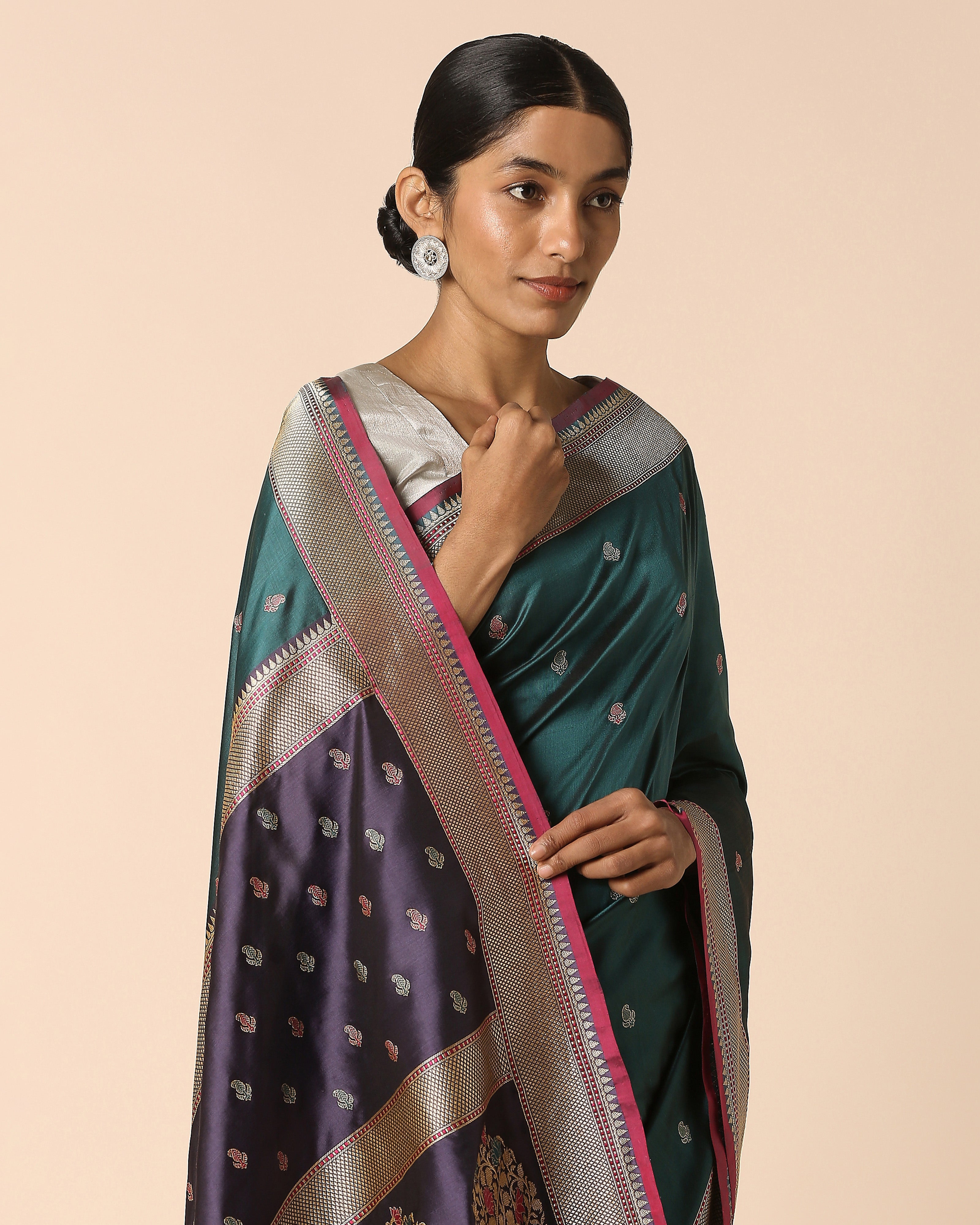 Maysa Banarasi Kadwa Silk Saree
