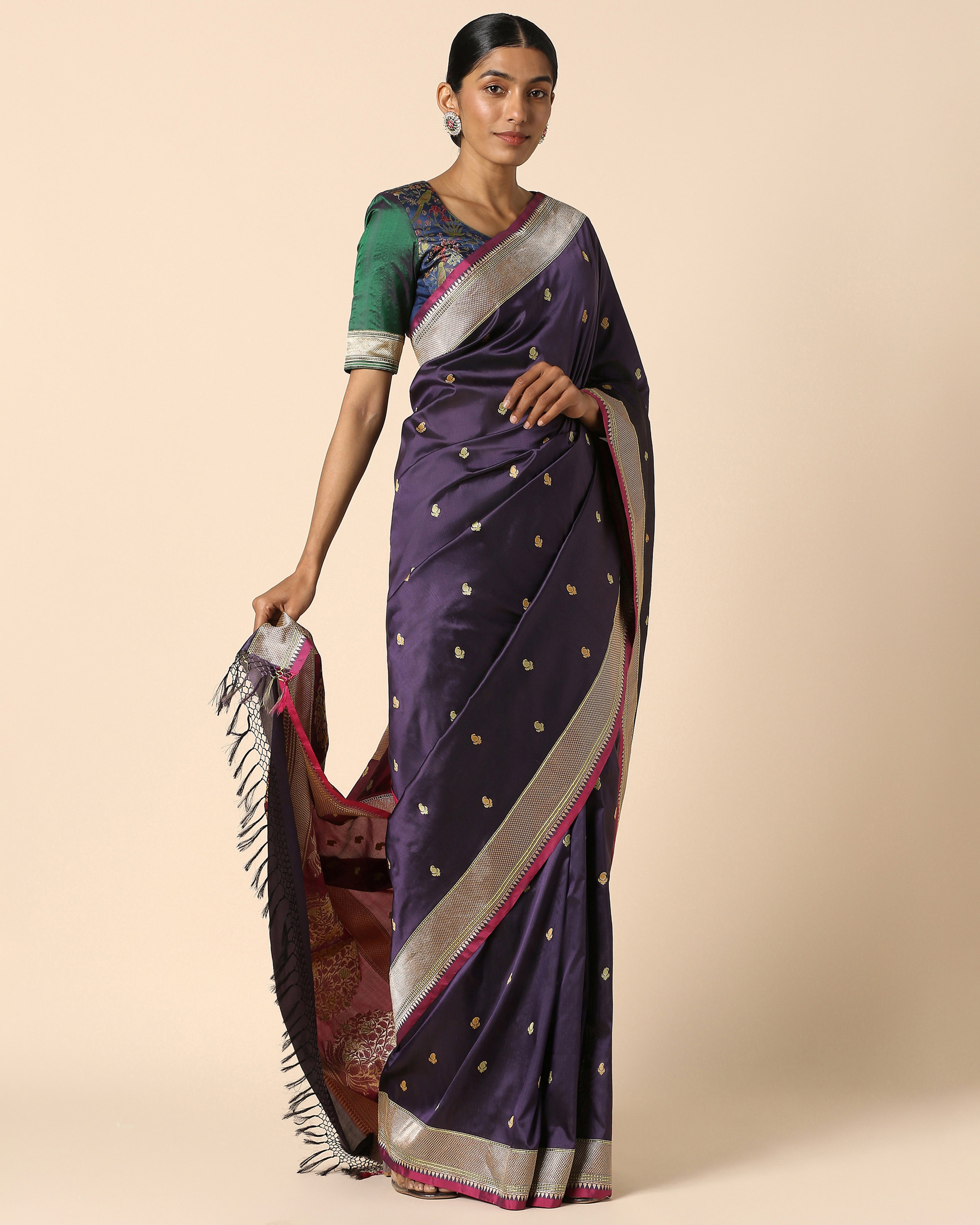 Maysa Banarasi Kadwa Silk Saree