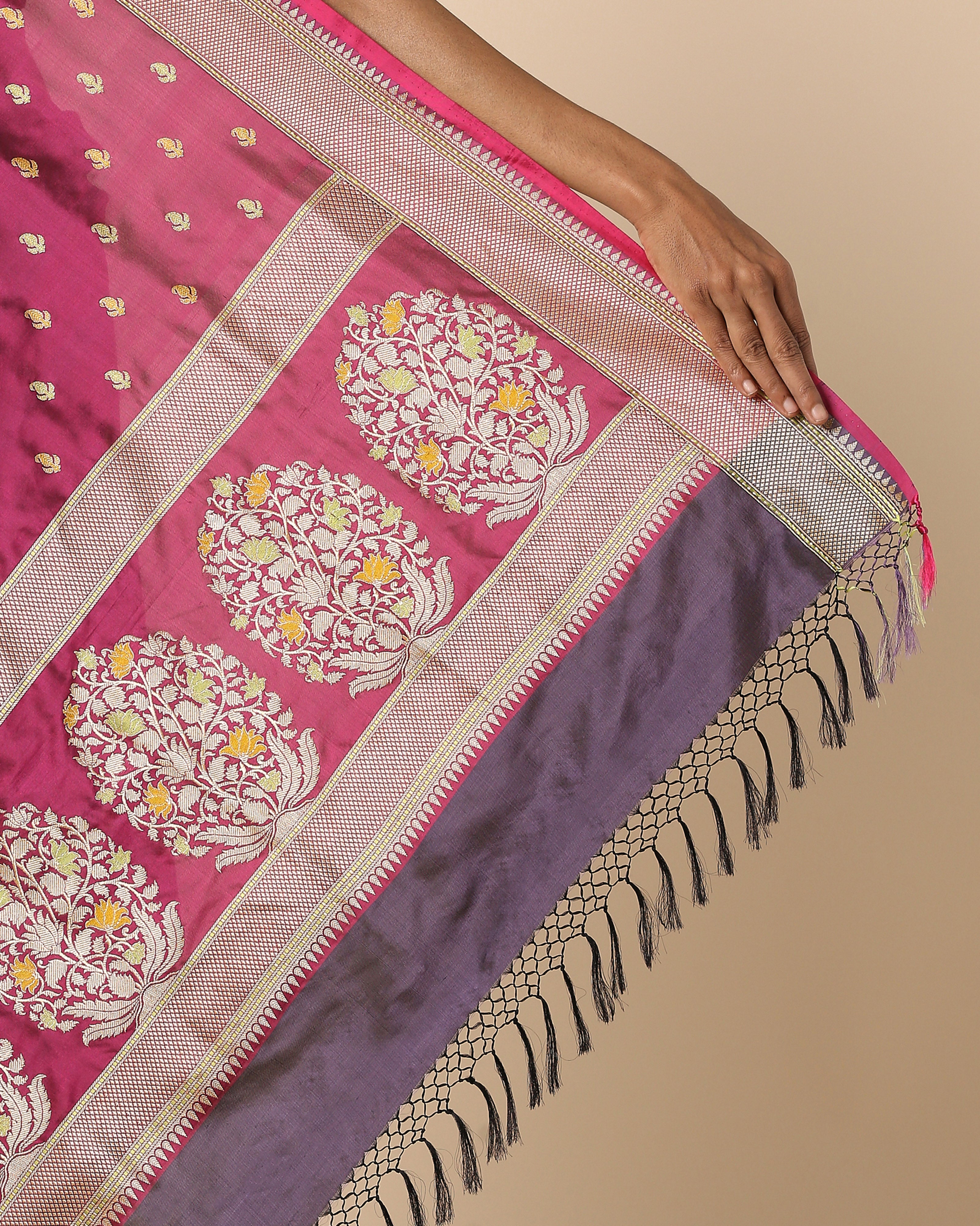 Maysa Banarasi Kadwa Silk Saree