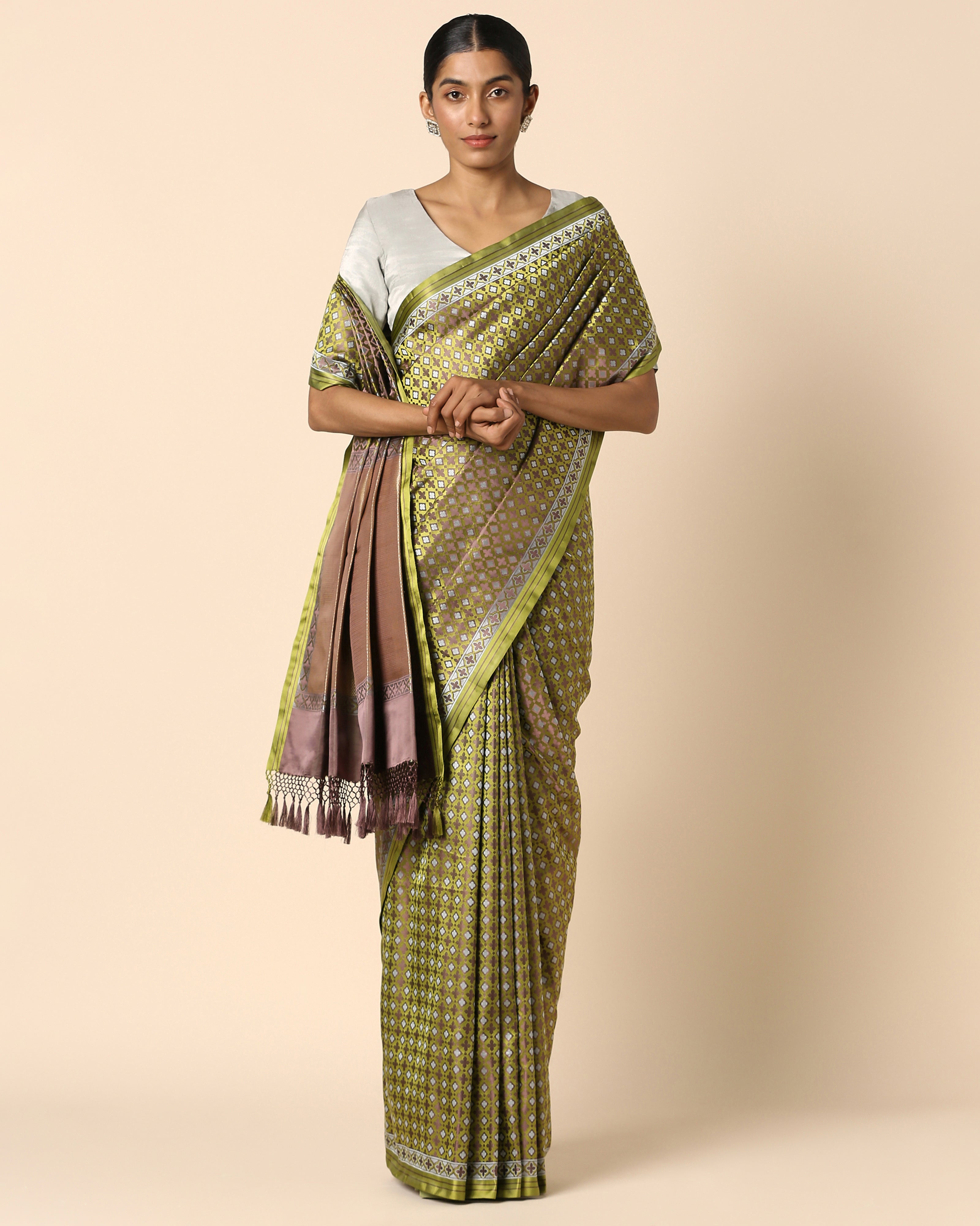 Sabah Banarasi Tanchoi Silk Saree
