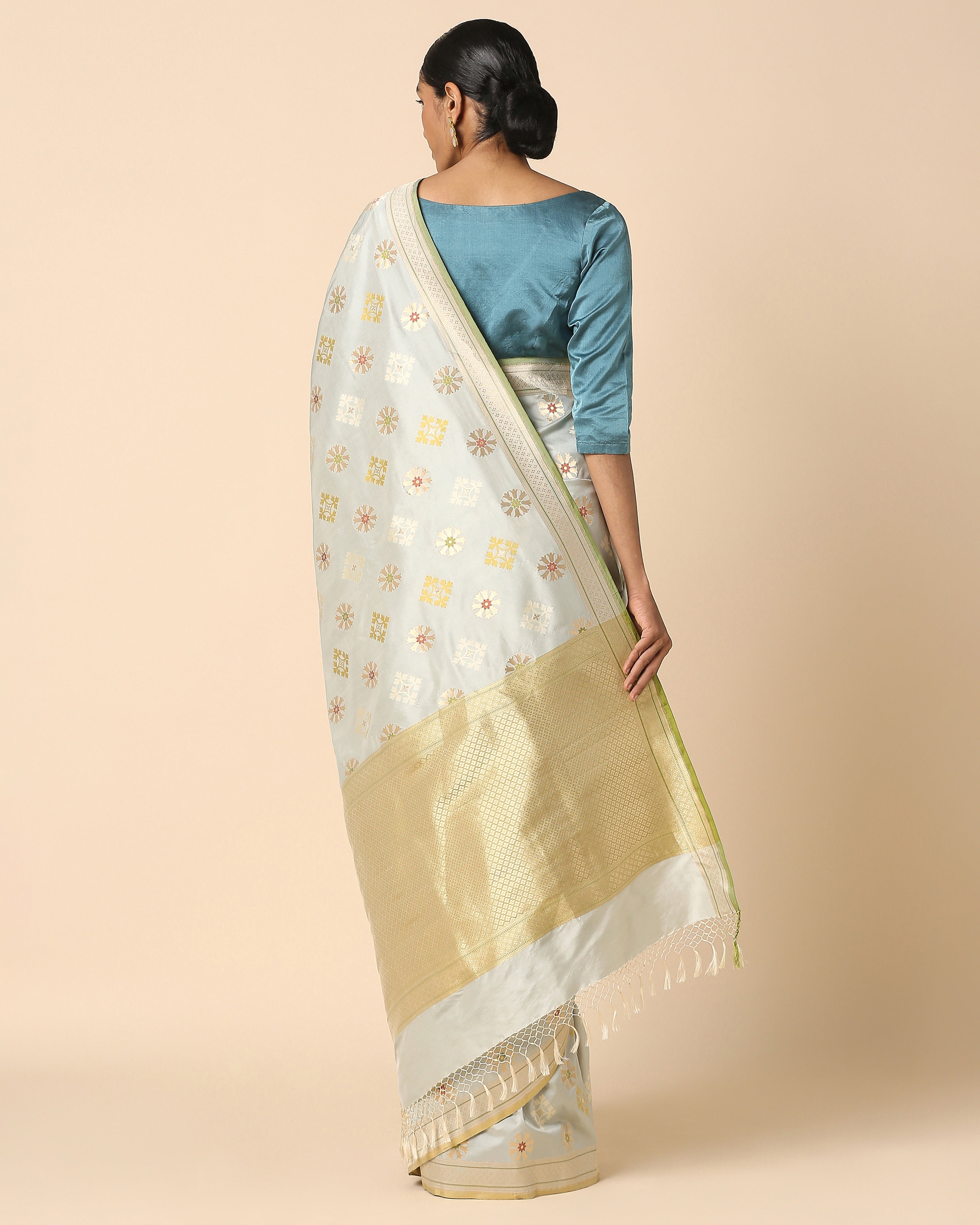 Esita Banarasi Cutwork Silk Saree