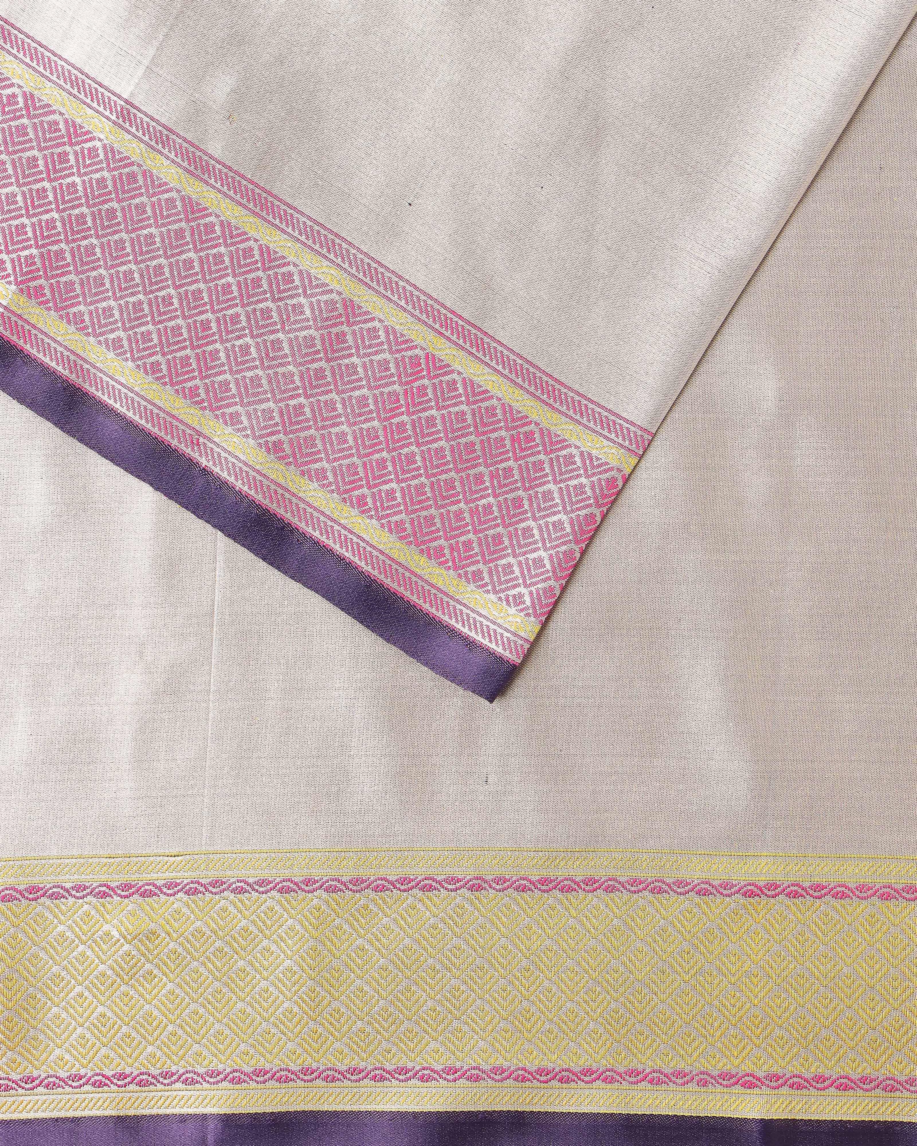 Afra Banarasi Tanchoi Silk Saree