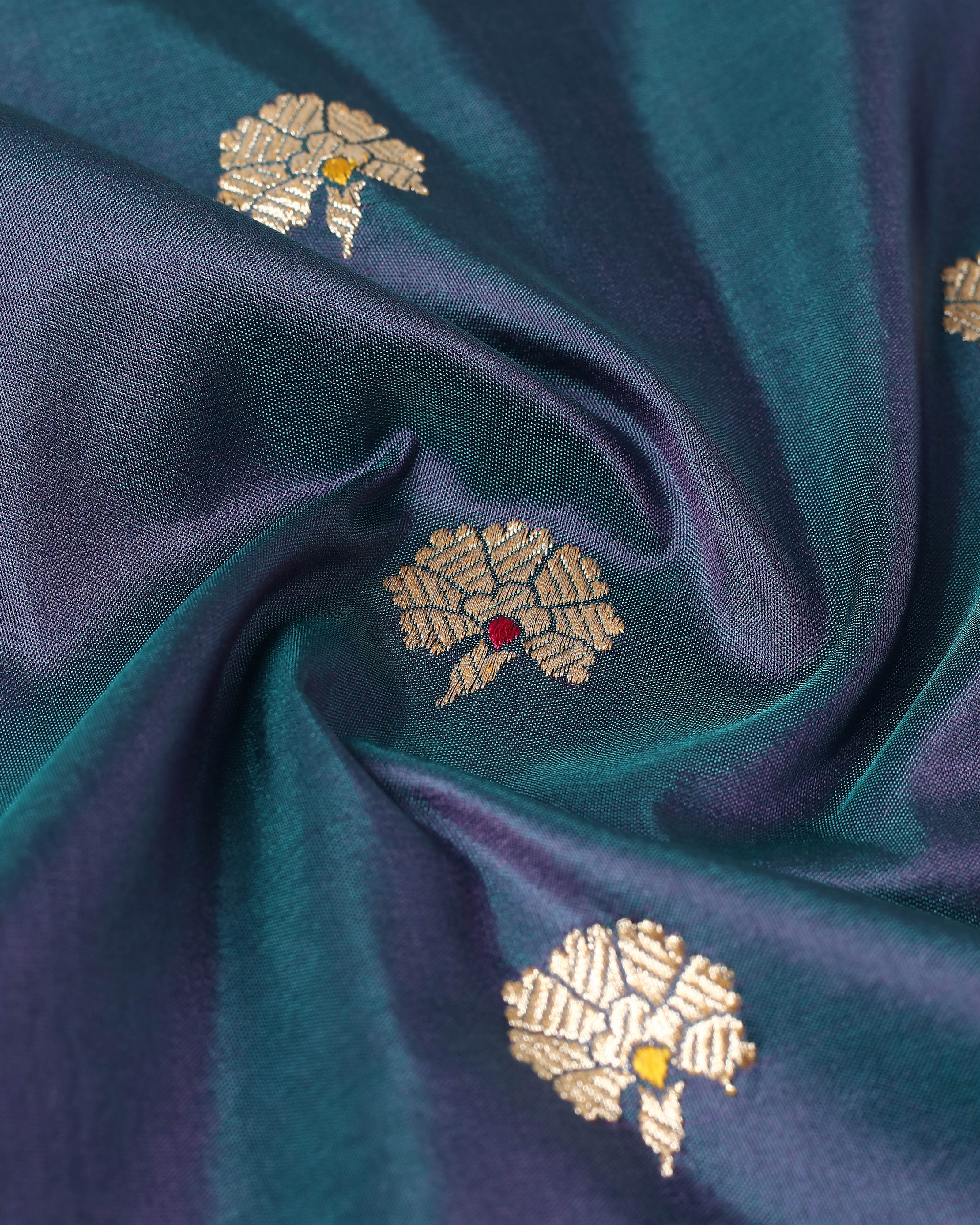 Lyla Banarasi Kadwa Silk Saree